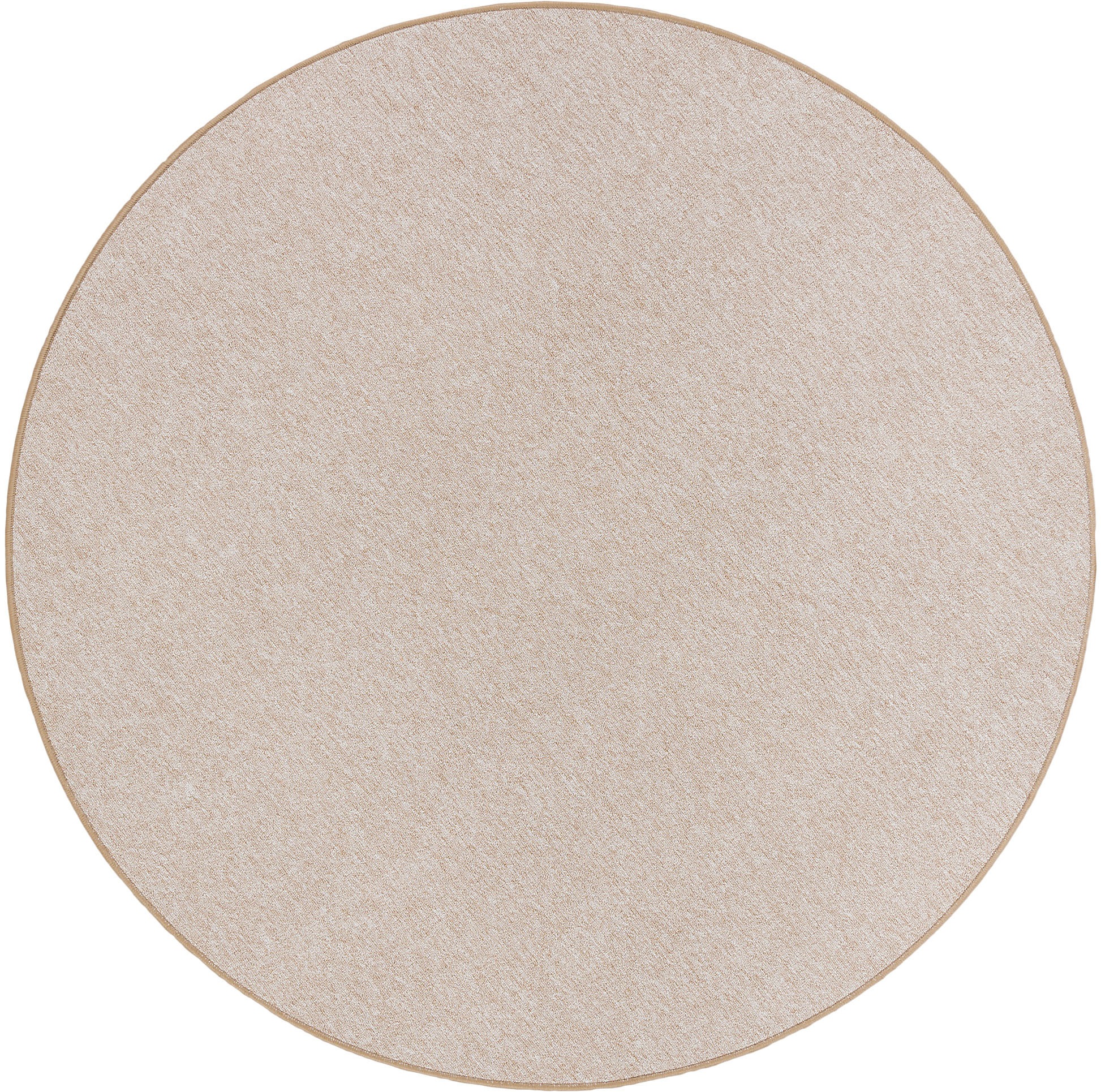 my home Teppich »Fortis, Schlinge, Made in Netherlands«, rund, 5 mm Höhe, U günstig online kaufen