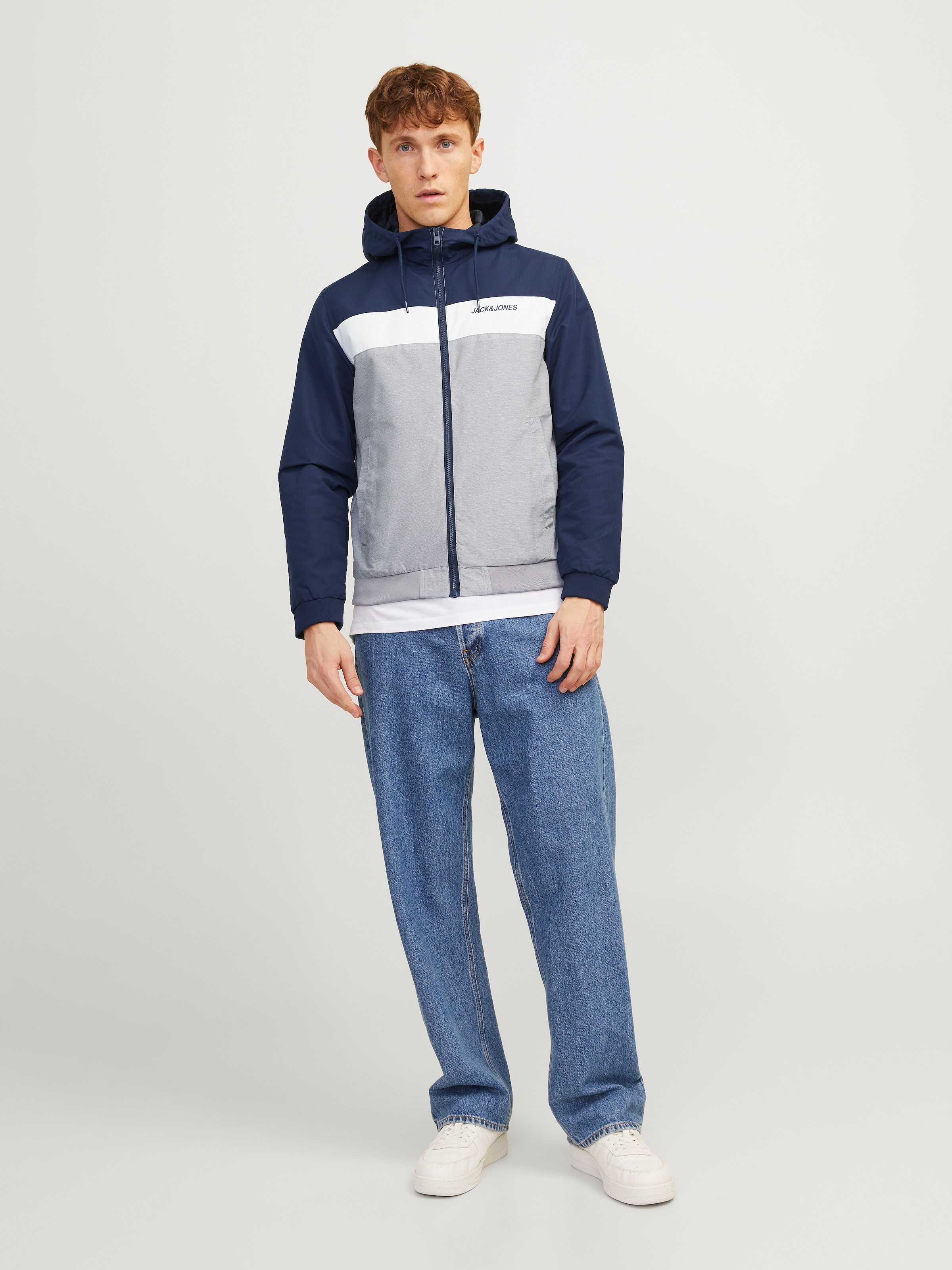 Jack & Jones Blouson »JJERUSH mit Kapuze« mit Kapuze Übergangsjacke, regular fit