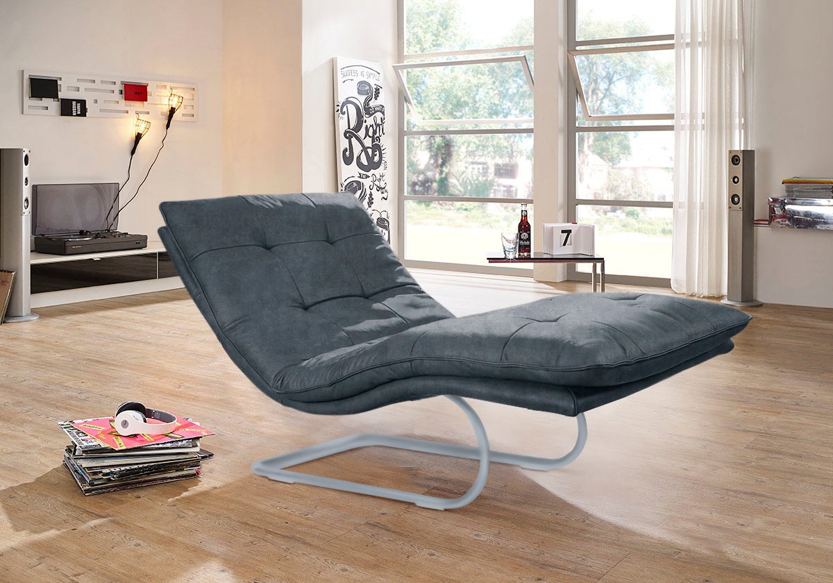 W.SCHILLIG Relaxliege »daily dreams«, in Waffelkissen-Optik, wahlweise mit günstig online kaufen