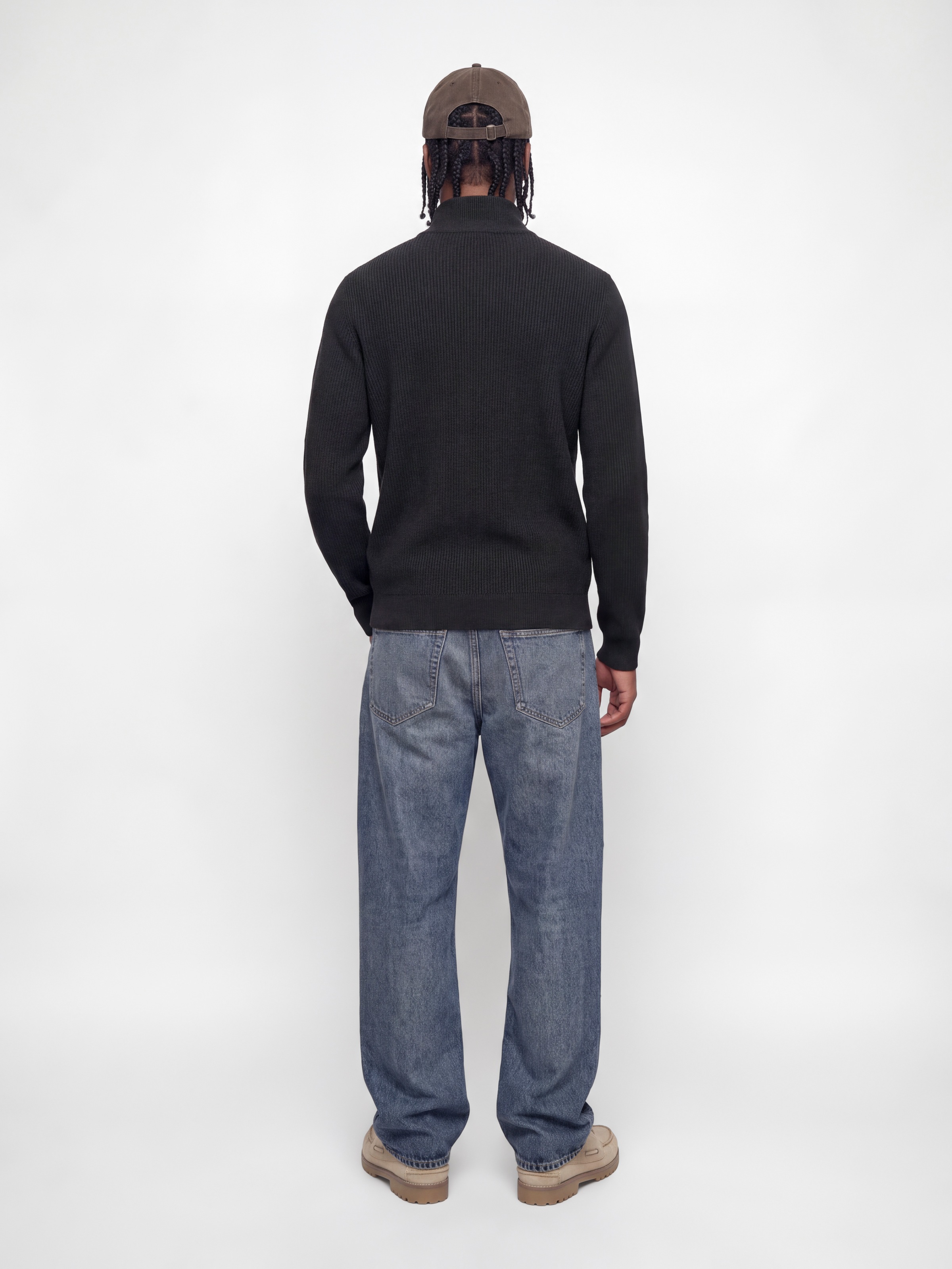 Jack & Jones Strickjacke »JJEPERFECT RIB KNIT FULL ZIP CARDIGAN SN« Baumwollmischung, mit Reißverschluss