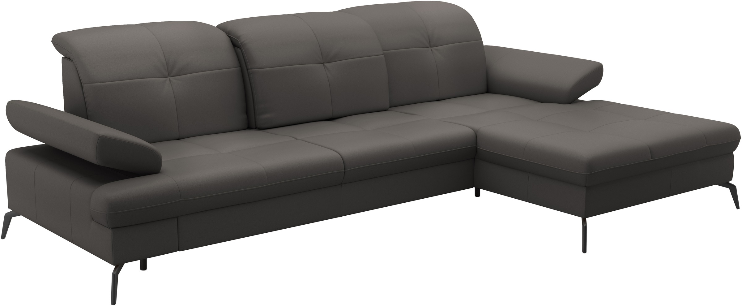 sit&more Ecksofa »Amica«, wahlweise mit Bettfunktion, Bettkasten und Kopfteiverstellung