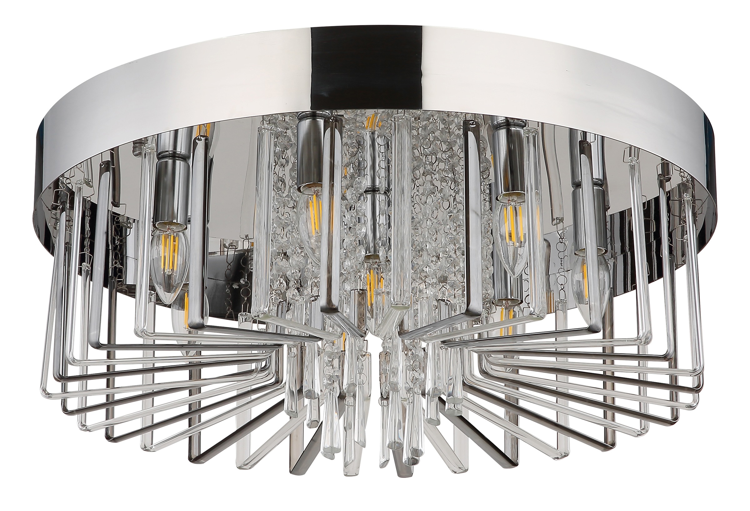 GLOBO LIGHTING Deckenleuchte »KIRINA« E14 1 Stk. Deckenlampe Wohnzimmer-Leuchte Schlafzimmer-Leuchte Flur Küche