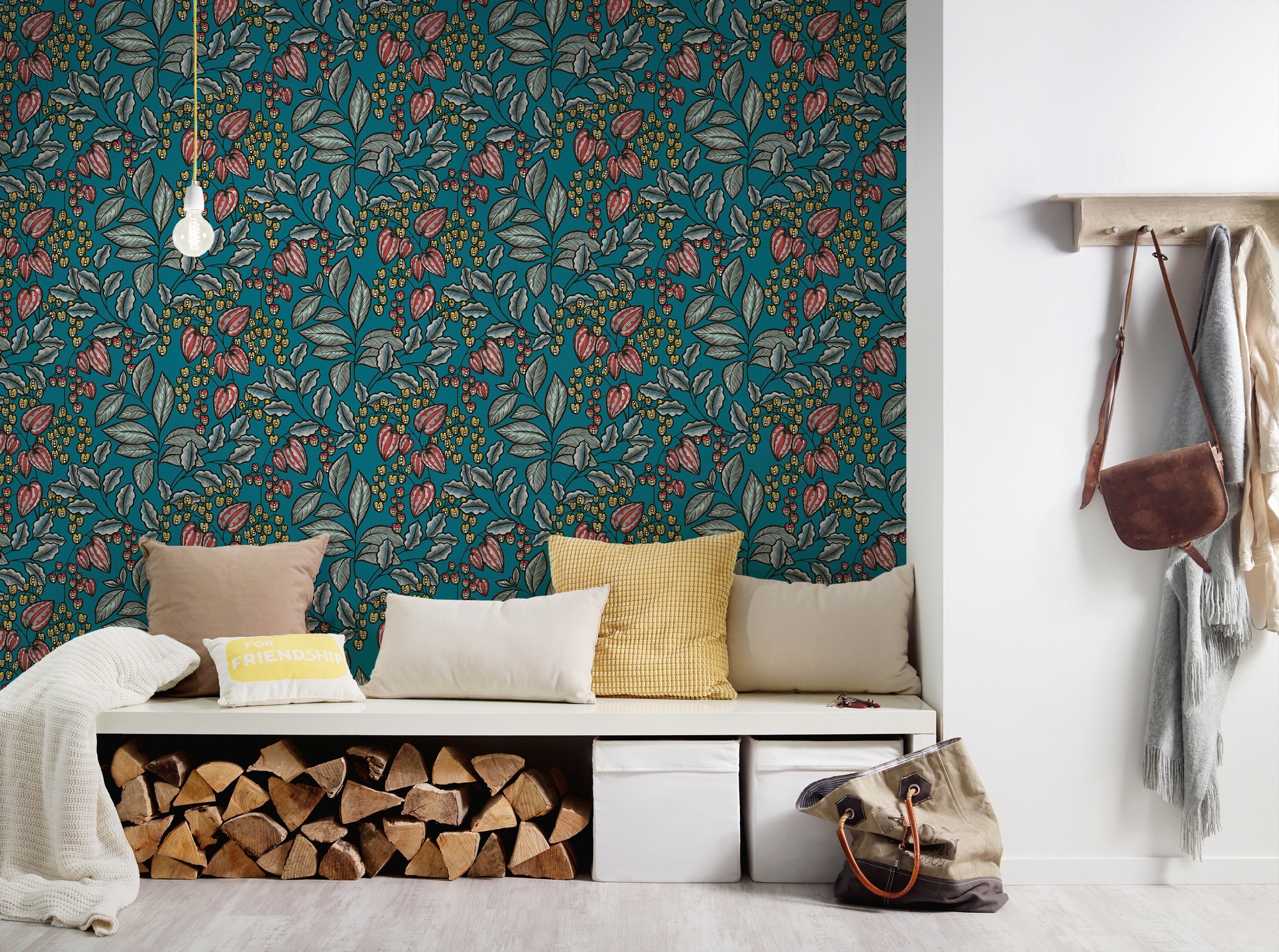 Architects Paper Vliestapete »Floral Impression«, floral-botanisch-Wald, Tapete Blumen Tapeten Wohnzimmer Schlafzimmer Küche modern Design Büro