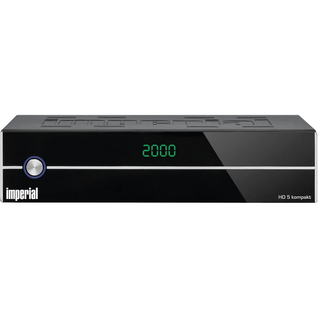 IMPERIAL by TELESTAR Satellitenreceiver »HD 5 kompakt«, (USB-Mediaplayer-Sleeptimer-EPG (elektronische Programmzeitschrift)-Kindersicherung-mehrsprachige Menüführung-Videotext-Videotextuntertitel-Webportal für Internetradio und Wetter)