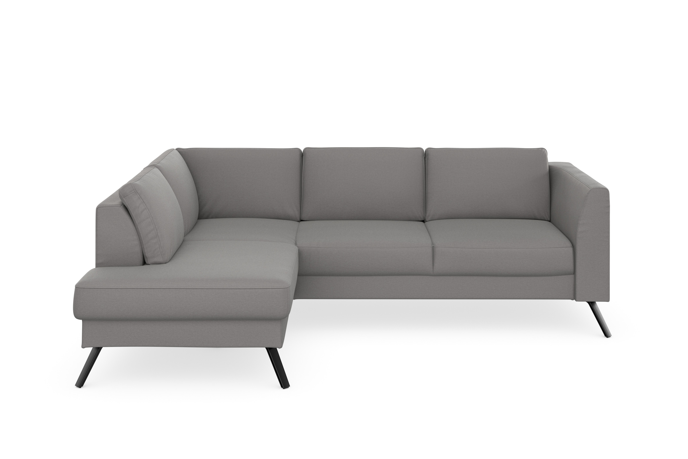 sit&more Ecksofa "Lindholm L-Form", mit Sitztiefenverstellung und Federkern günstig online kaufen