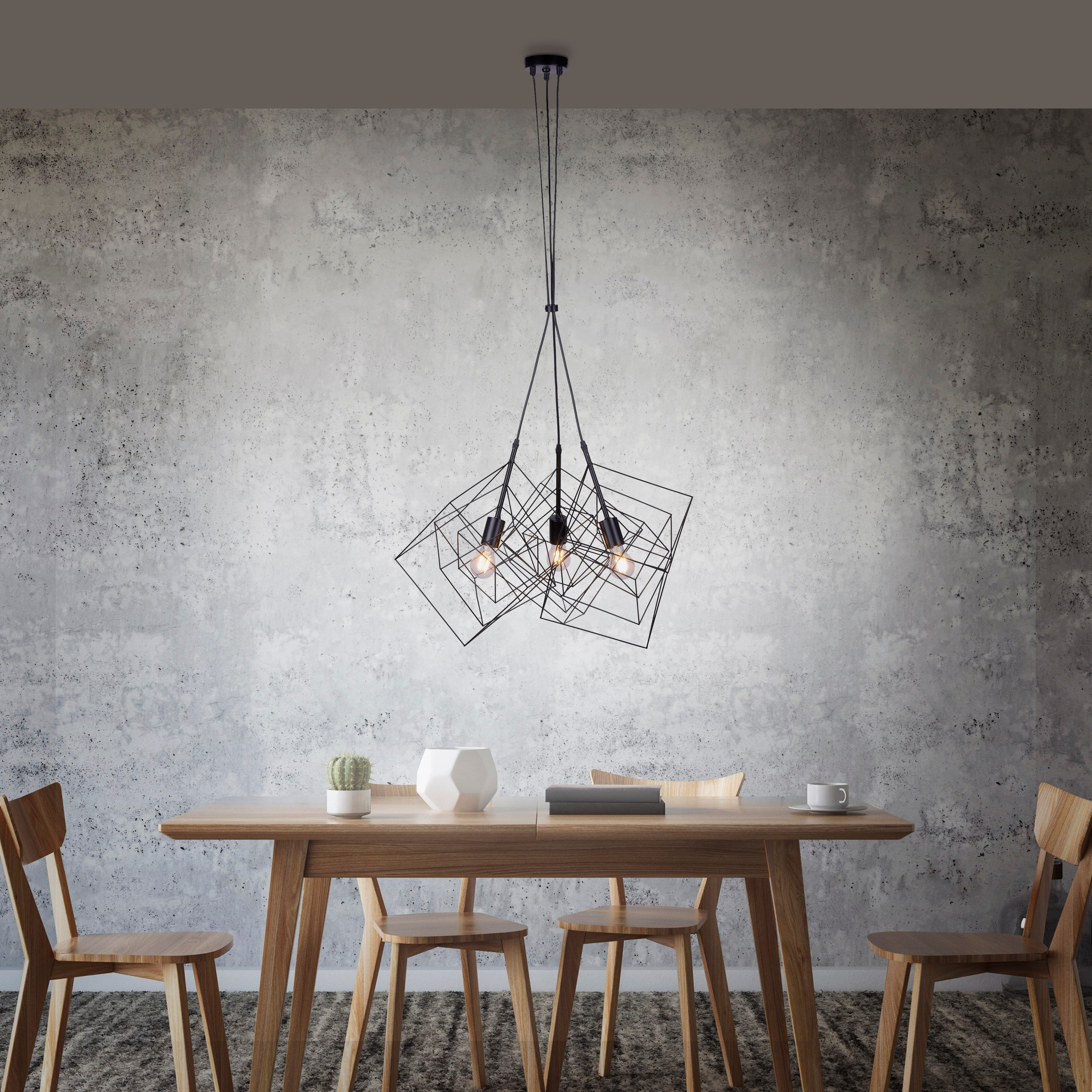 JUST LIGHT Deckenleuchte »SKELETTON« E27 1 Stk. ExklusiveE27 günstig online kaufen