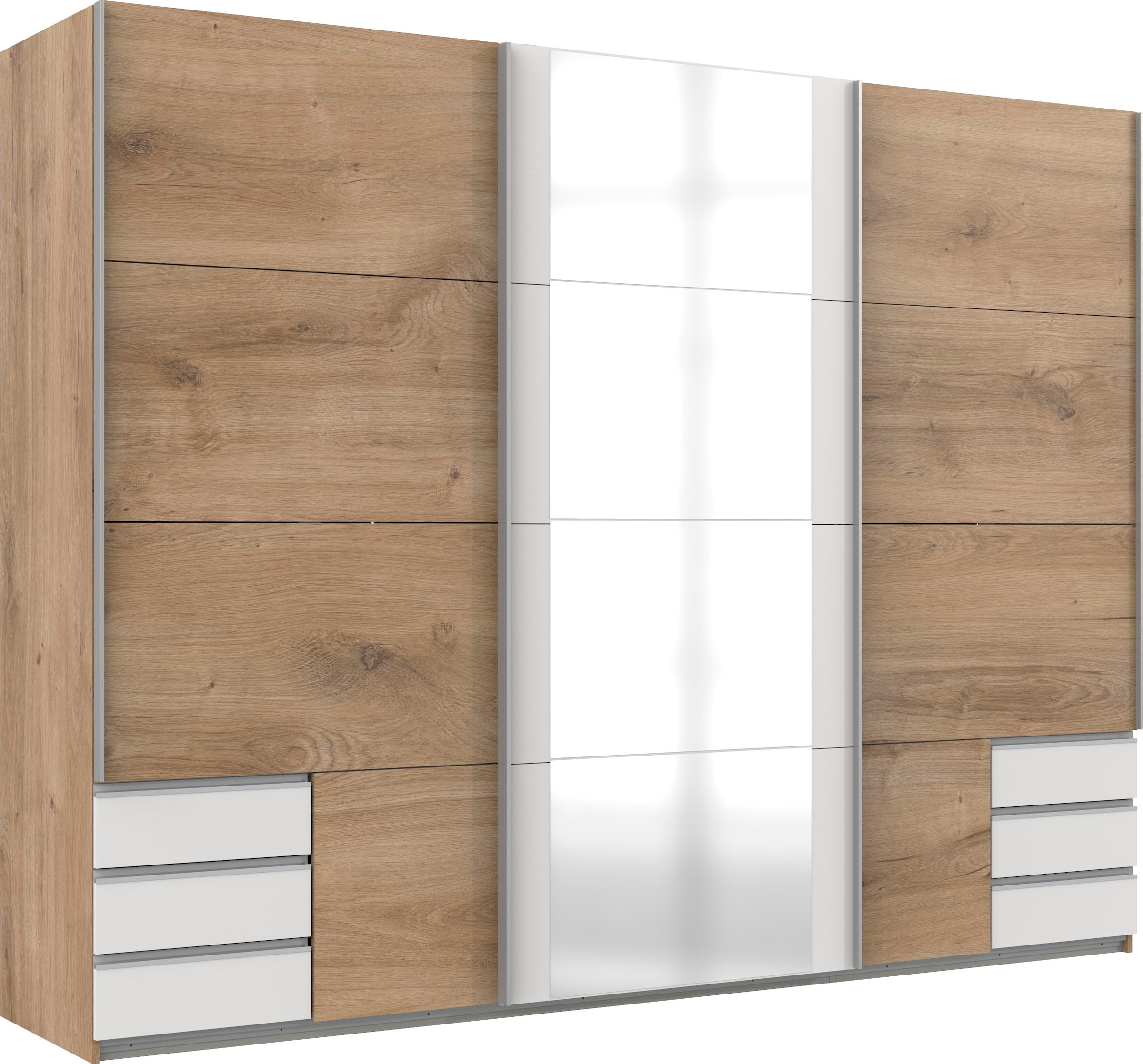 Wimex Schwebetürenschrank »Emden moderner Kleiderschrank mit Spiegel und Sc günstig online kaufen