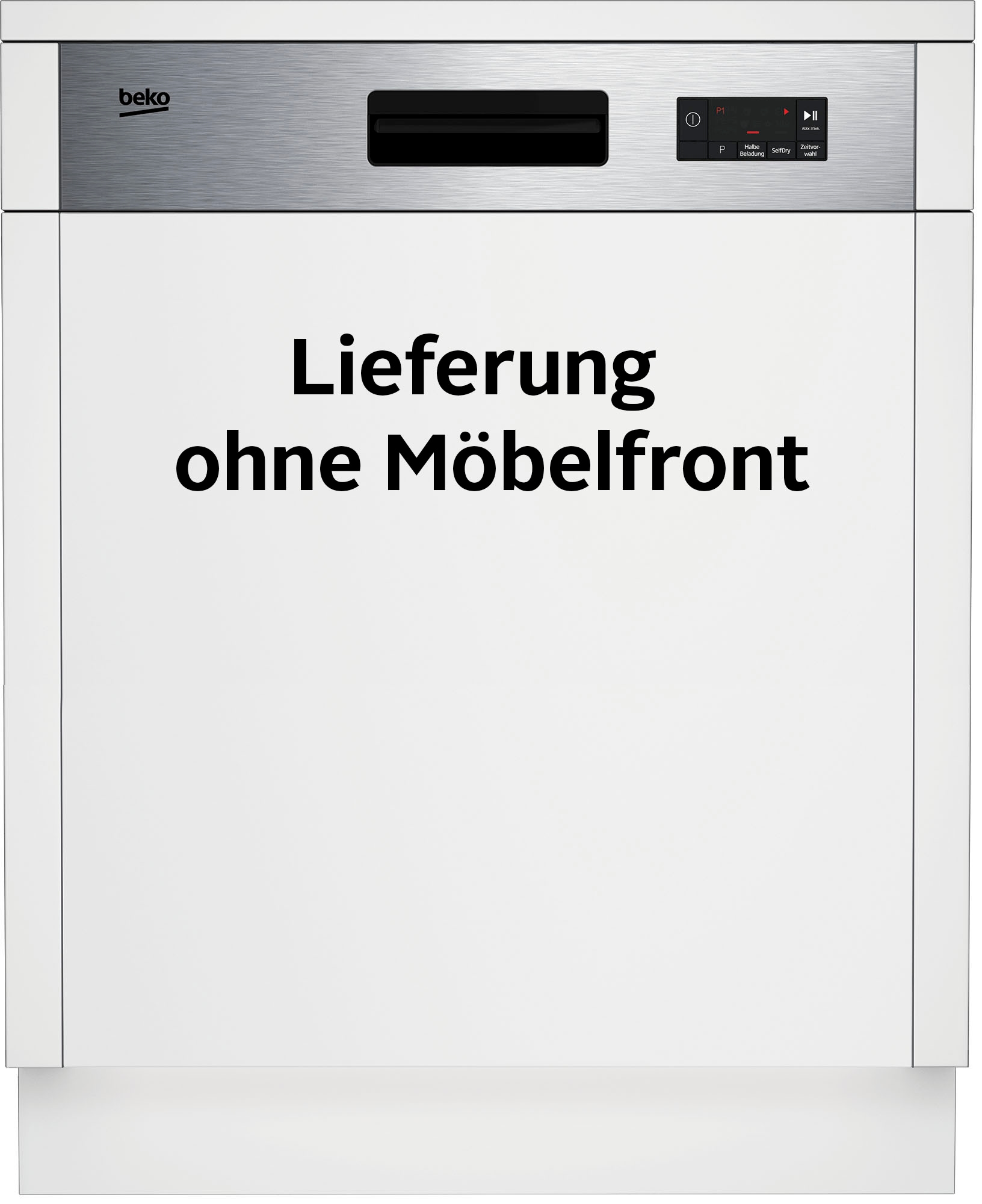 BEKO teilintegrierbarer Geschirrspüler »BDSN15O30X 7688901677«, 14 Maßgedec günstig online kaufen