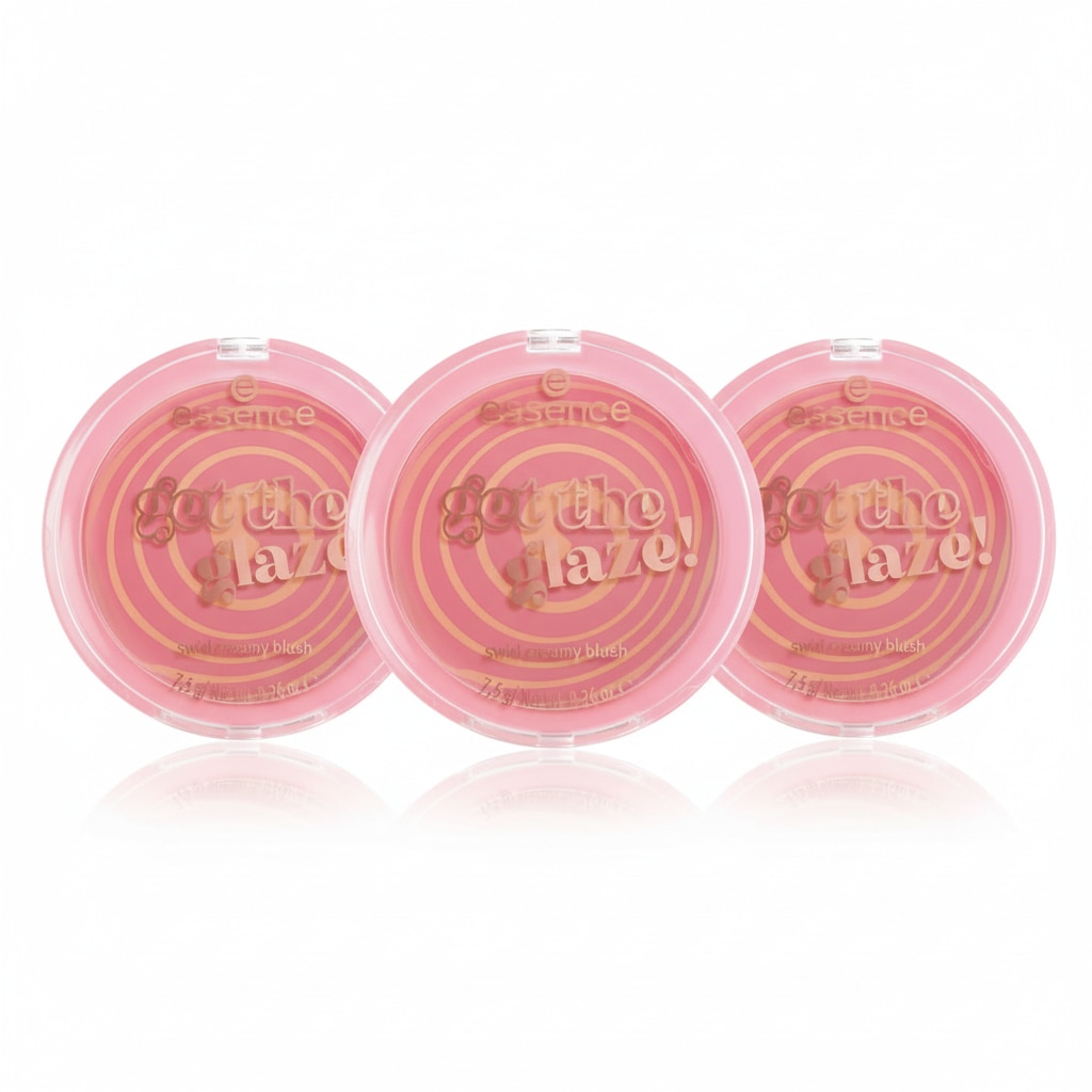 Essence Rouge »get the glaze! swirl creamy blush« Cremiges Swirl-Blush für rosigen Glow!