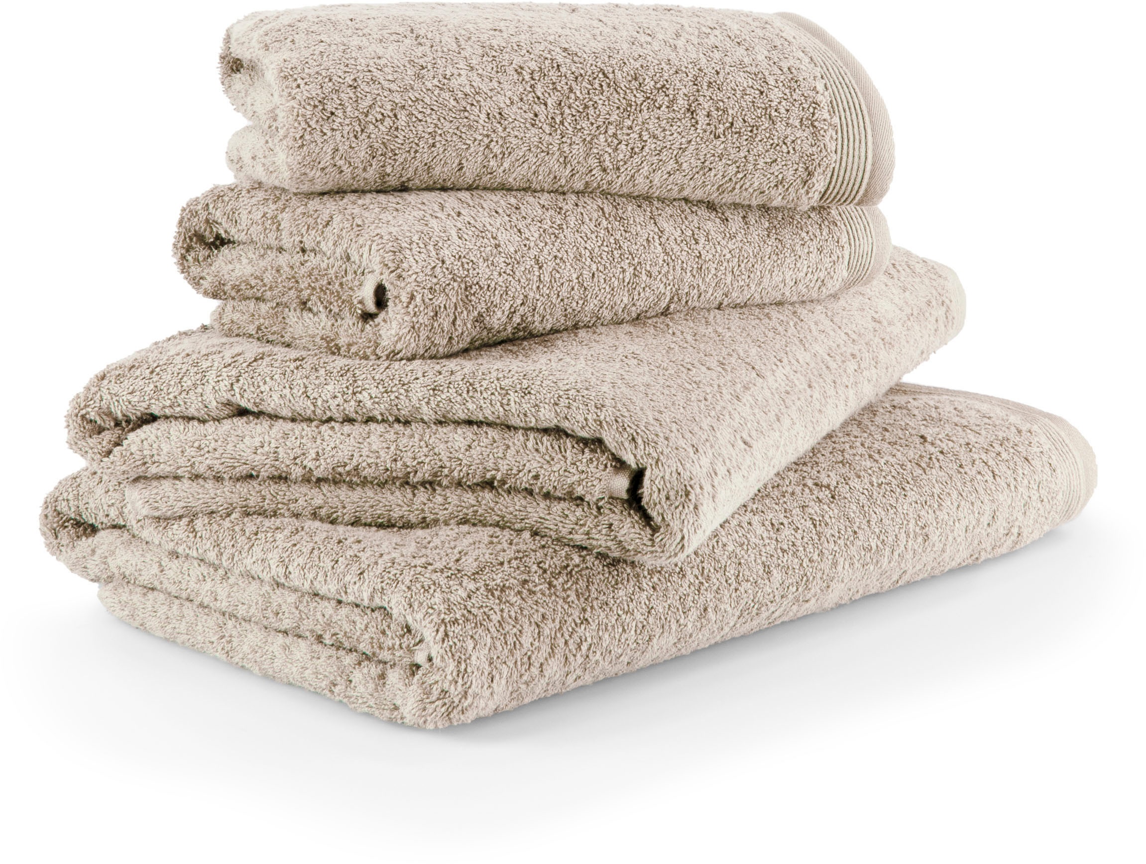 Möve Handtuch Set »Superwuschel 100% Premium Cotton Baumwolle« Set 4 Stk. W günstig online kaufen