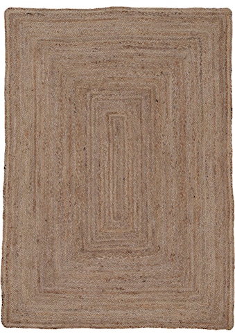carpetfine Teppich »Nele«, rechteckig, 6 mm Höhe, Wendeteppich 100% Jute, Wohnzimmer kaufen