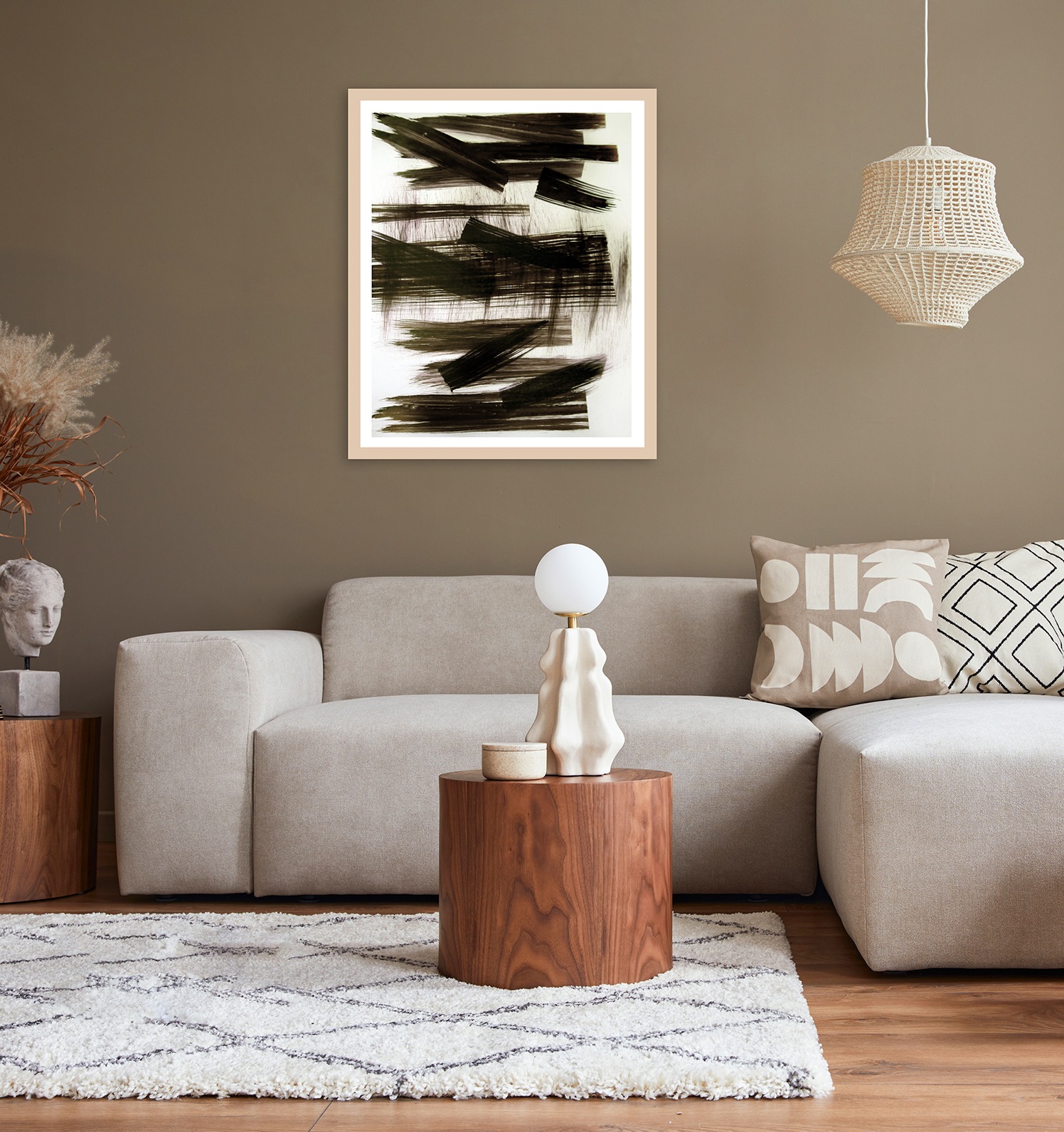 LeGer Home by Lena Gercke Bild mit Rahmen »Mila« Abstrakt   Abstrakte   Art günstig online kaufen