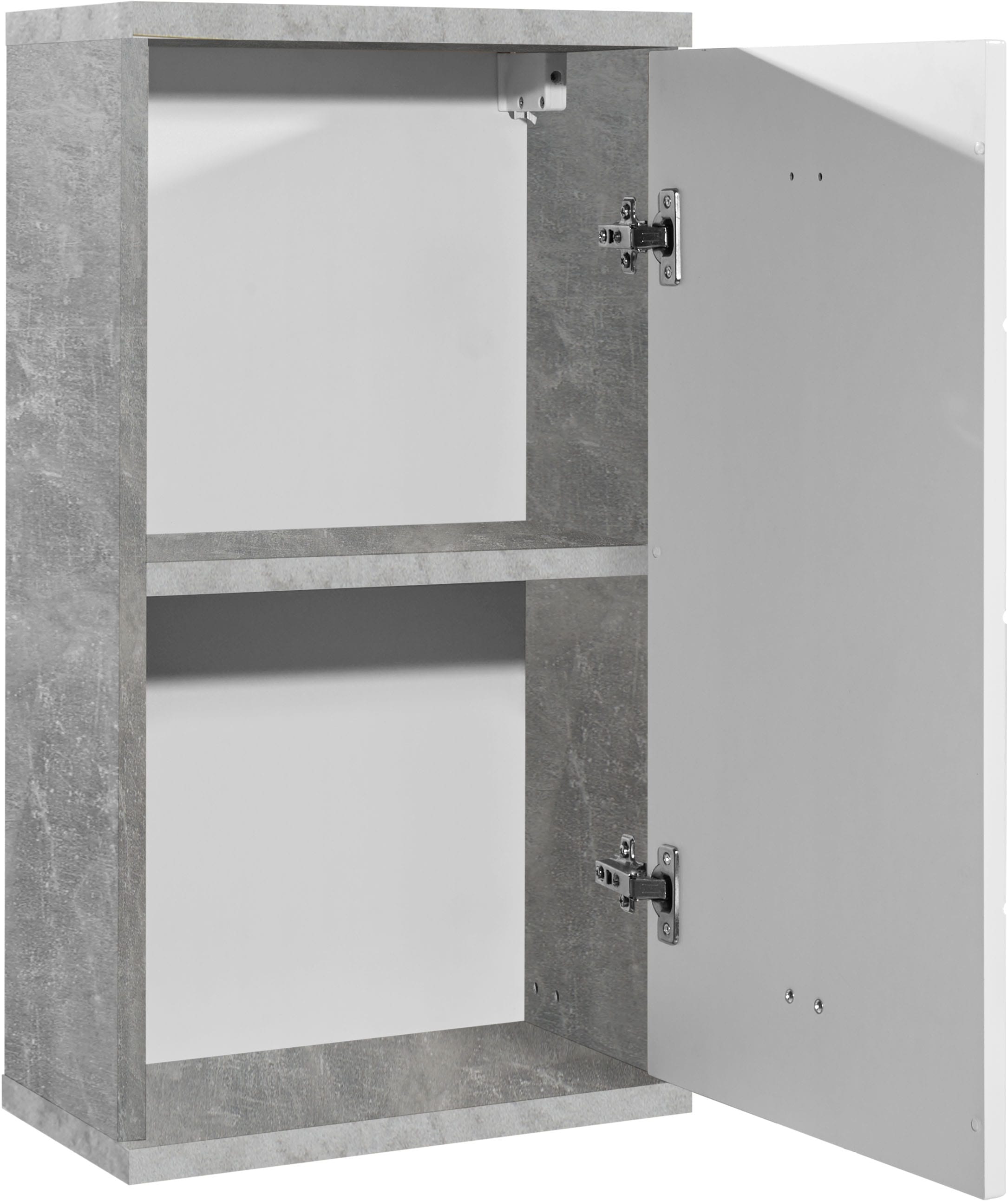BASIC by Balculina Hängeschrank »Pool, Badezimmerschrank BxHxT 38x71x23«, (1 St.), Breite 38cm, Tür L/R montierbar