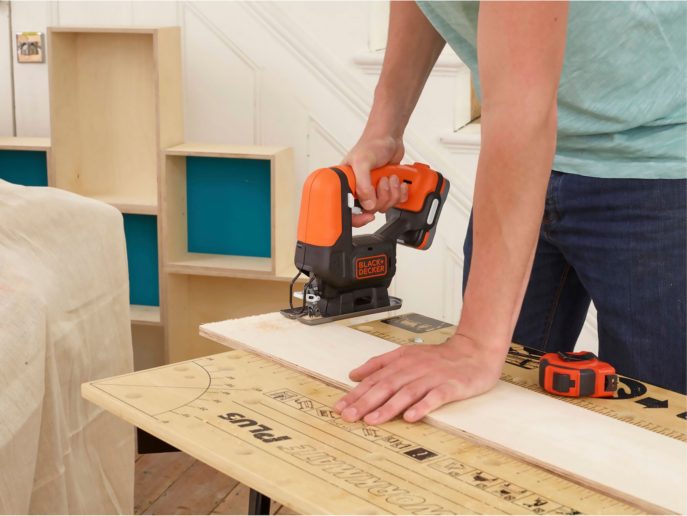 Black + Decker Akku-Stichsäge »BDCJS12N-XJ«, ohne Akku und Ladegerät