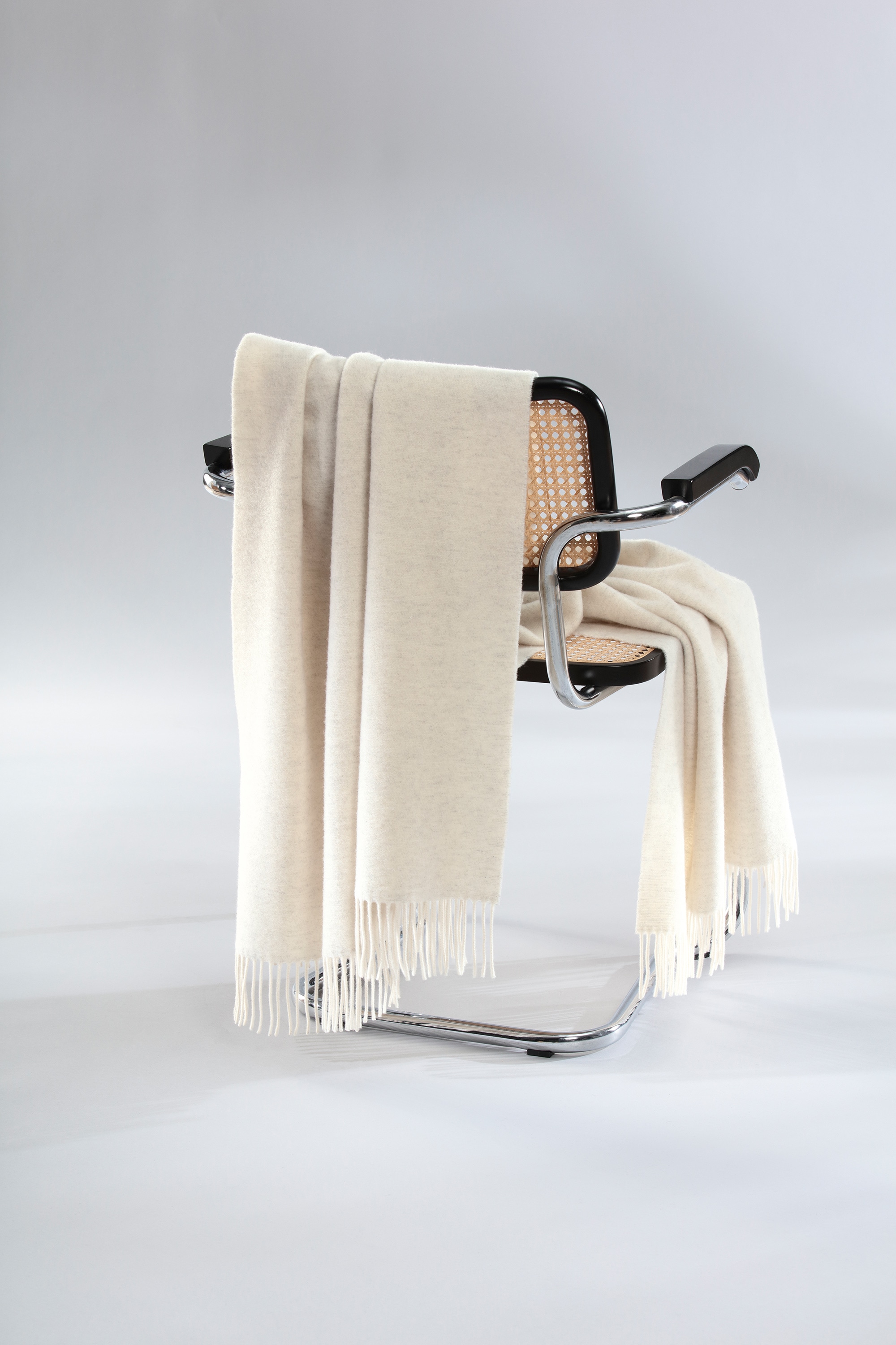 Biederlack Plaid »Plaid Soft Impression im Doubleface-Look«, Wolle-Kaschmir-Mix