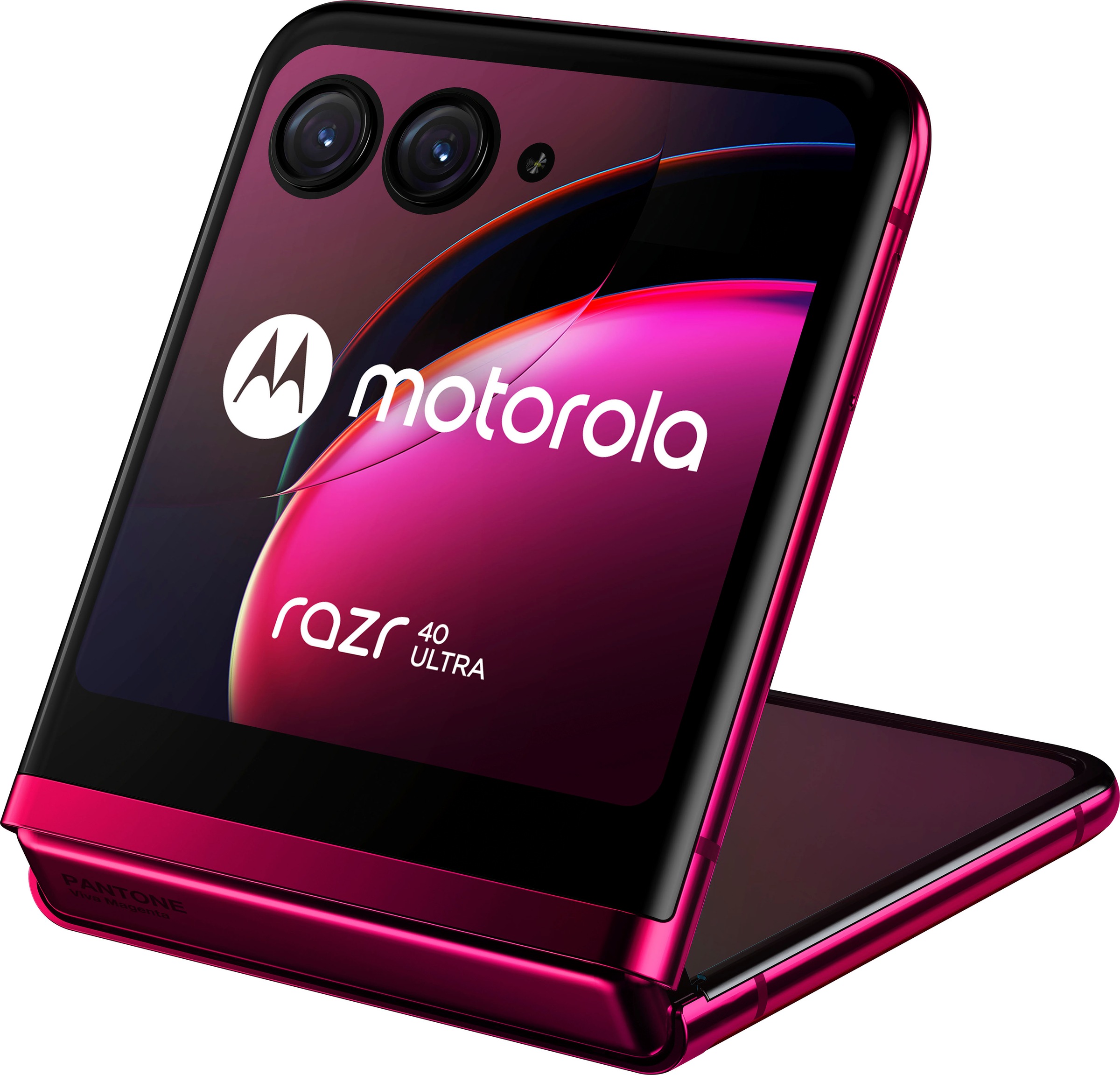 15. Bild von Motorola Smartphone »Motorola razr40 ultra«, Viva Magenta, 17,52 cm/6,9 Zoll, 256 GB Speicherplatz, 12 MP Kamera