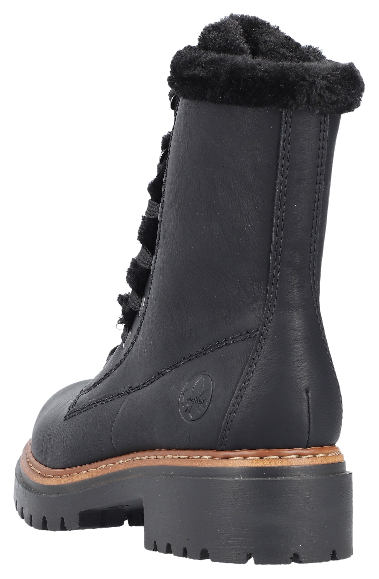 Rieker Winterstiefelette, Schnürboots, Profilsohle -150 Jahre Rieker Jubiläumsartikel