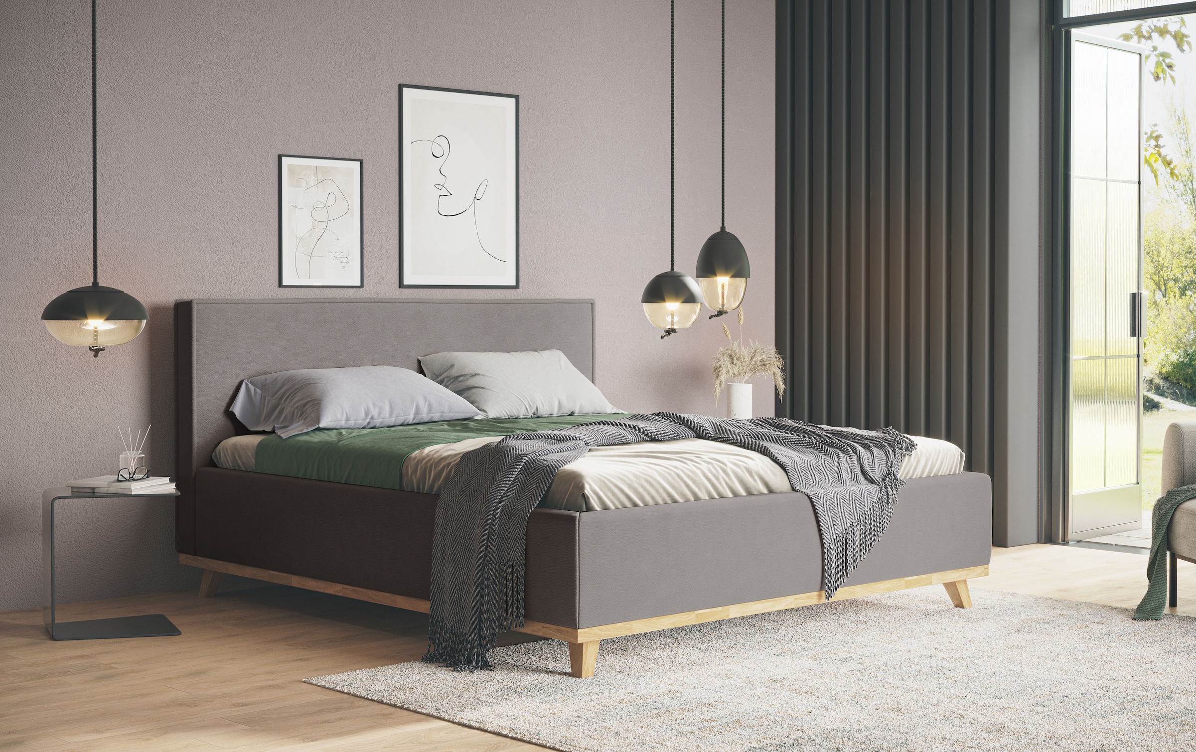 COTTA Polsterbett »MILLI I wahlweise mit Bettkasten« günstig online kaufen