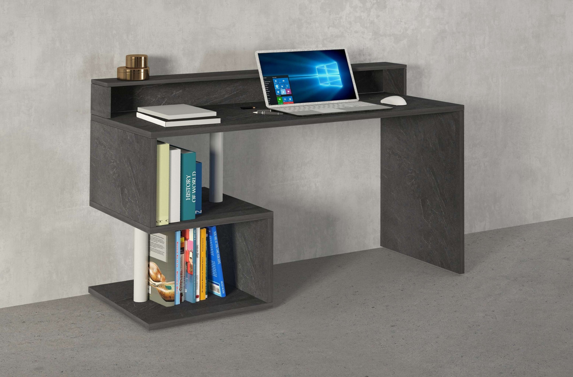 INOSIGN Schreibtisch »Esse, modernes Design«, in verschiedenen Breiten, mit und ohne Monitoraufsatz, Made in Italy