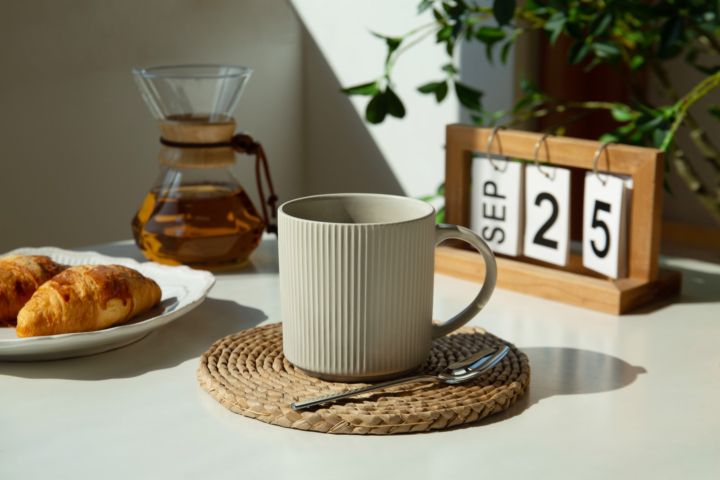 my home Becher »Kaffeebecher Loik, 6er Set«, (Set, 6 tlg.), spülmaschinenfest und mikrowellengeeignet, 460 ml
