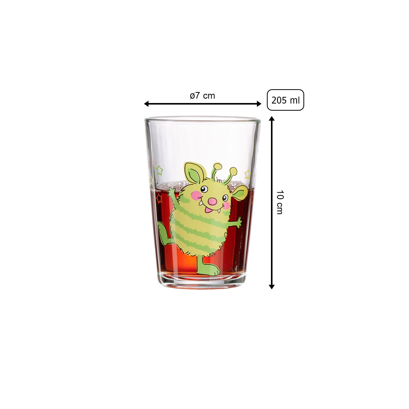 Ritzenhoff & Breker Kinderbecher »Kindergläser Monsterchen 205 ml 24er Set günstig online kaufen