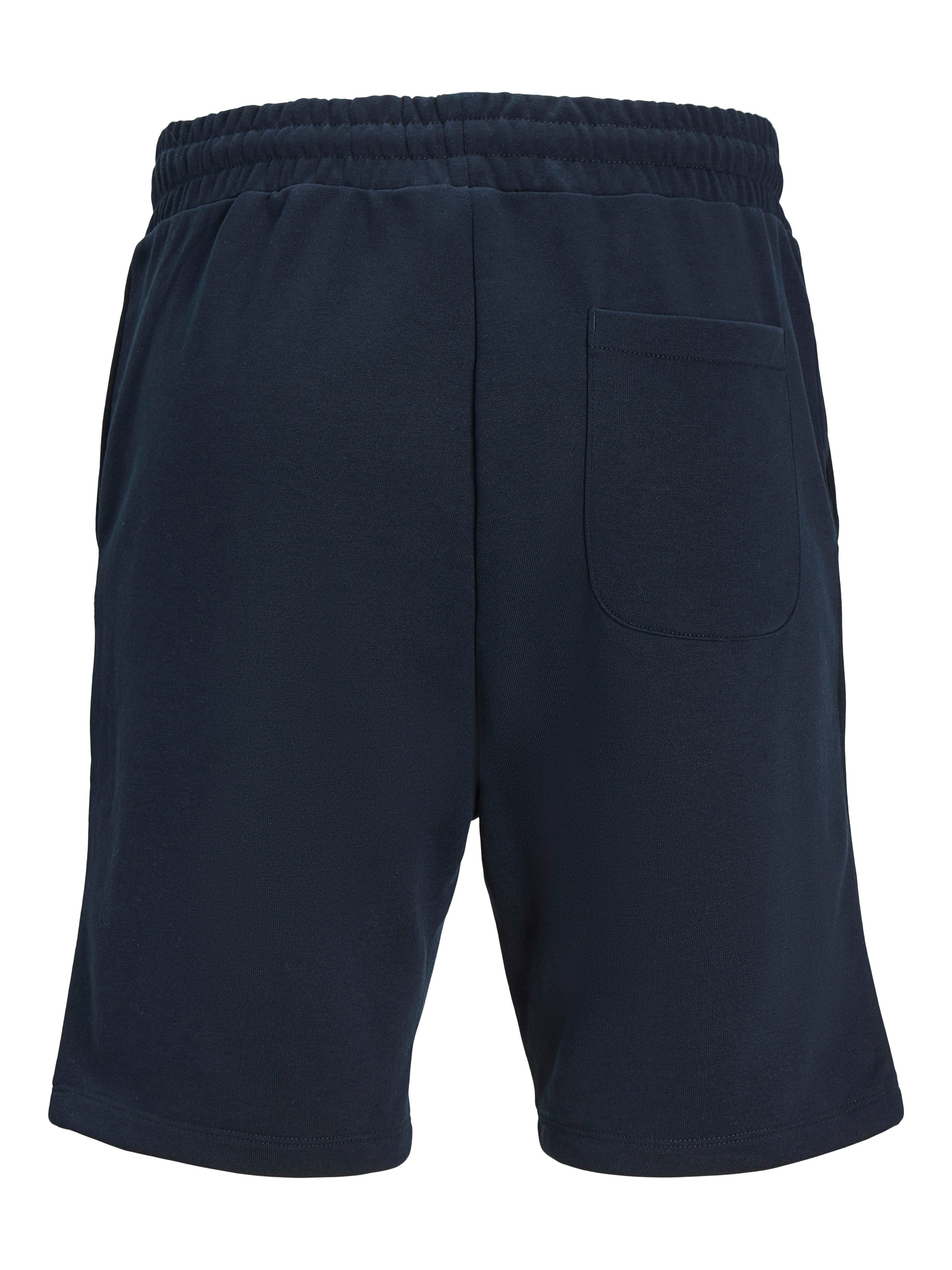 Jack & Jones Sweatshorts »JPSTGORDON mit elastischem Bund«, unifarben, modisch, regular fit, Webstoff