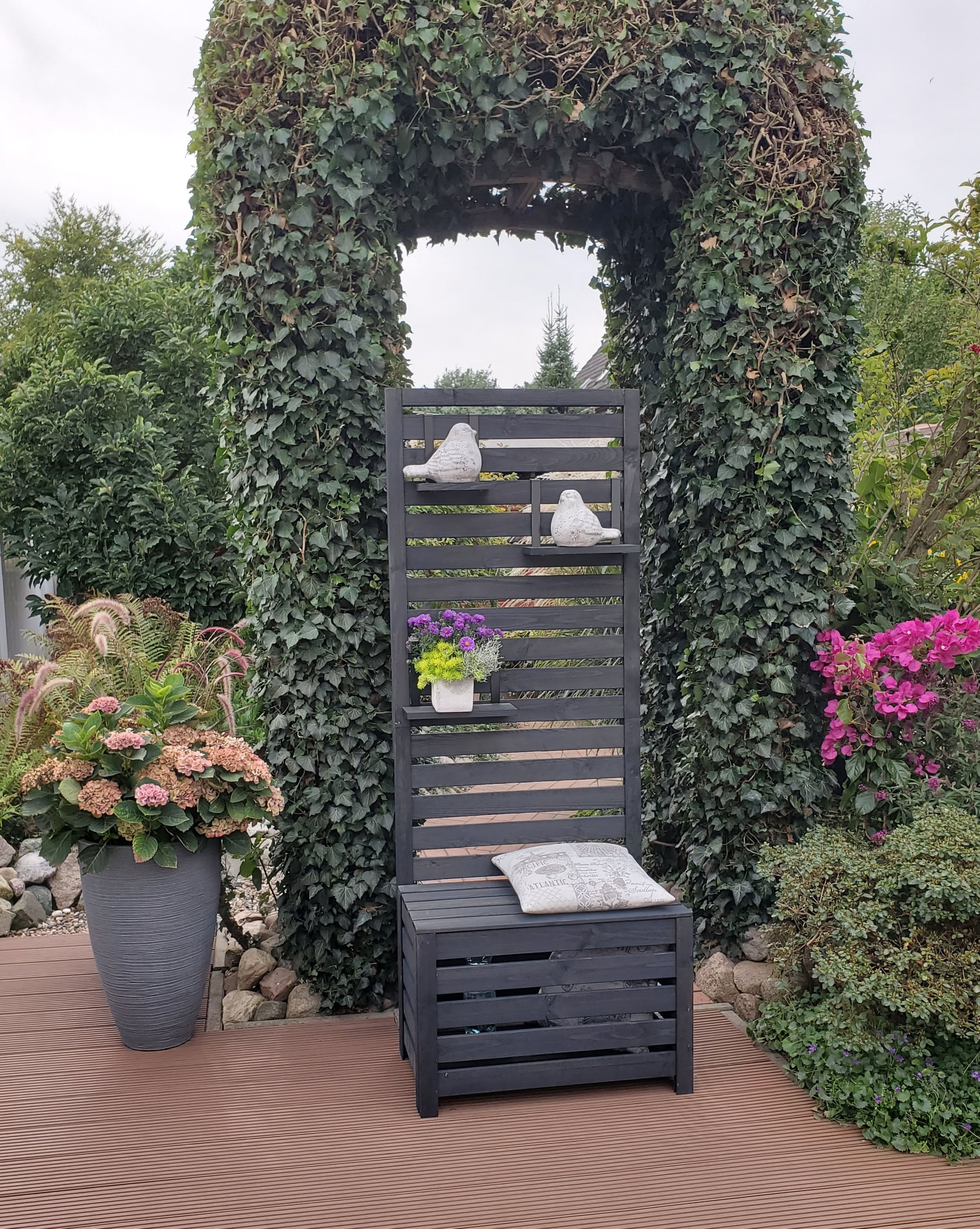 promadino Spalier, mit Staukasten, BxTxH: 70x40x180 cm