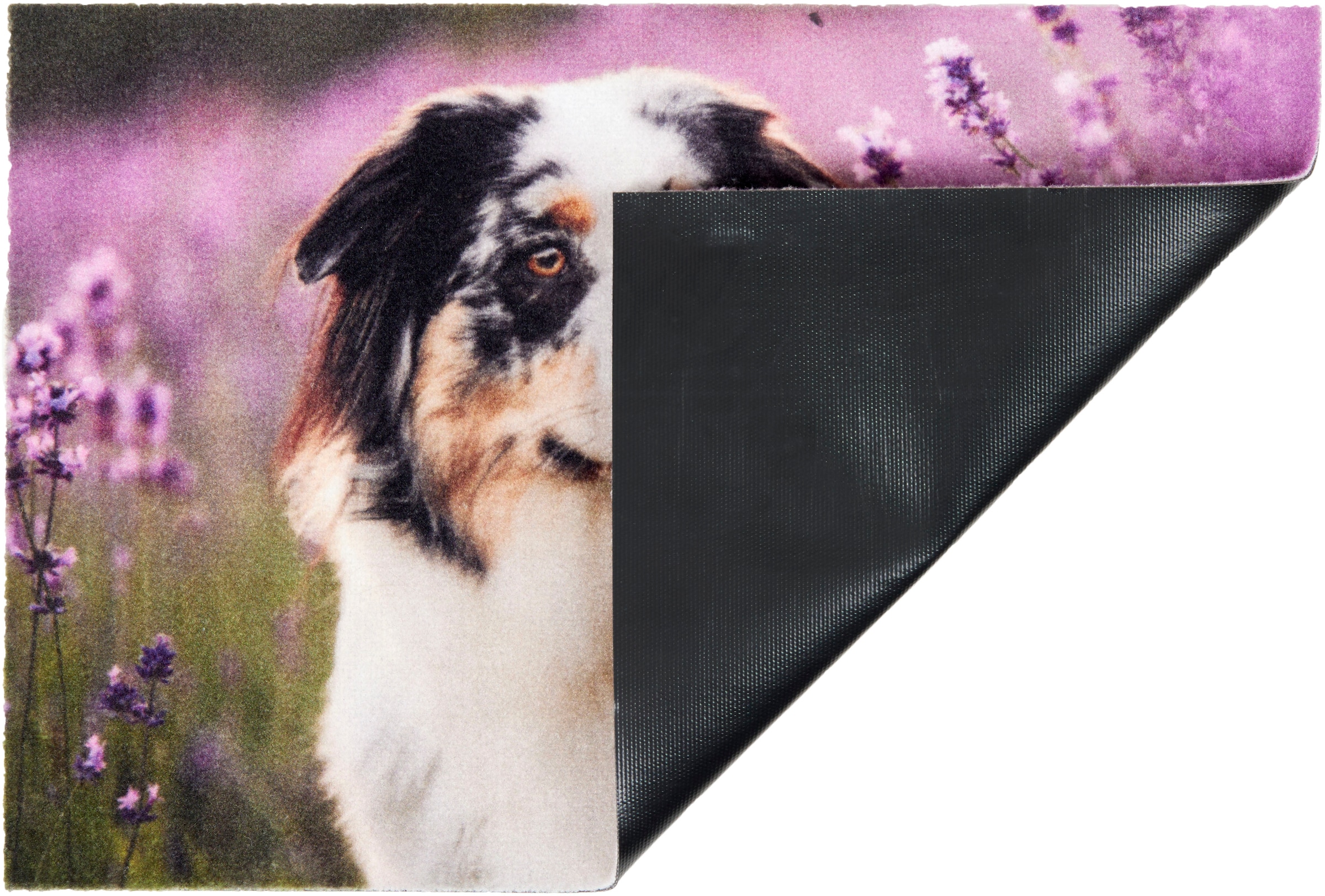 ASTRA Fußmatte »Deco Print 105« rechteckig 5 mm Höhe Sauberlaufmatte, Türmatte, waschbar, Eingangsbereich, rutschfest