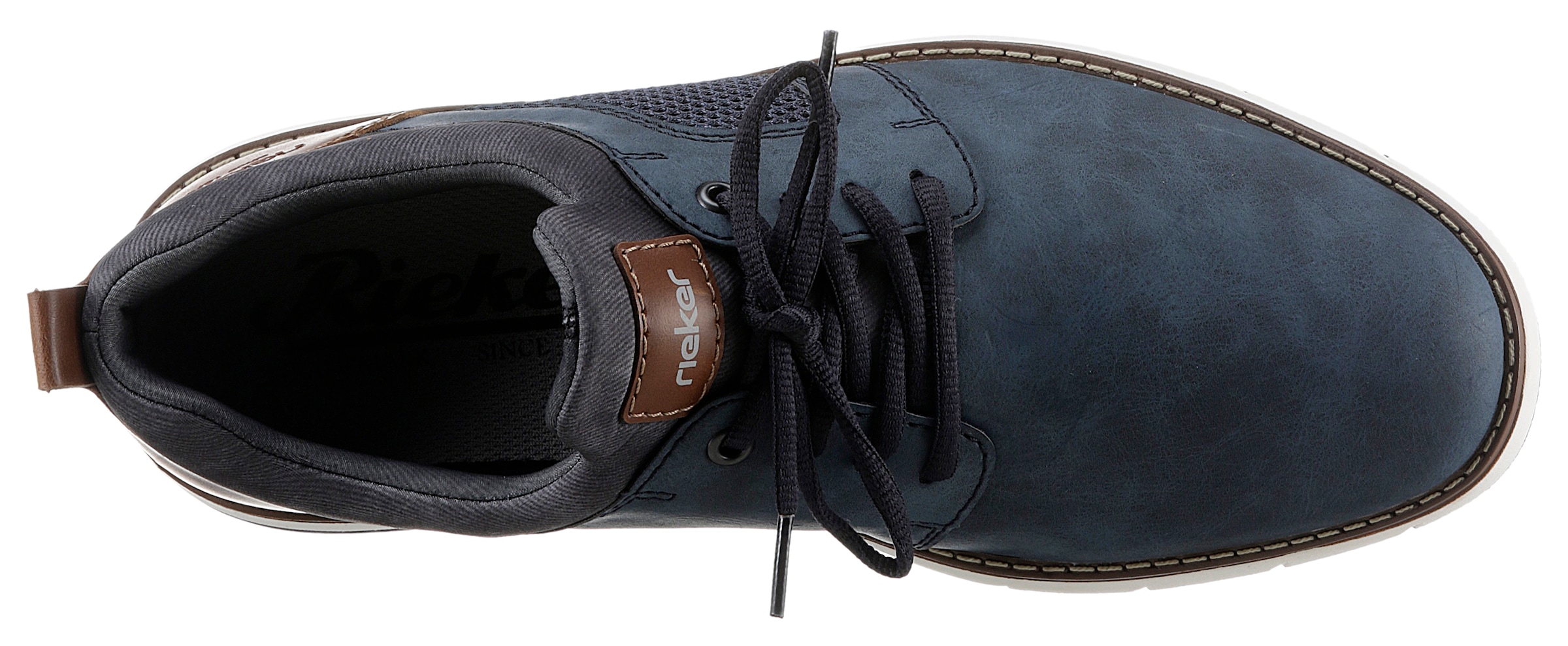 Rieker Slip-On Sneaker, Slipper, Freizeitschuh, Halbschuh mit modischer Laufsohle