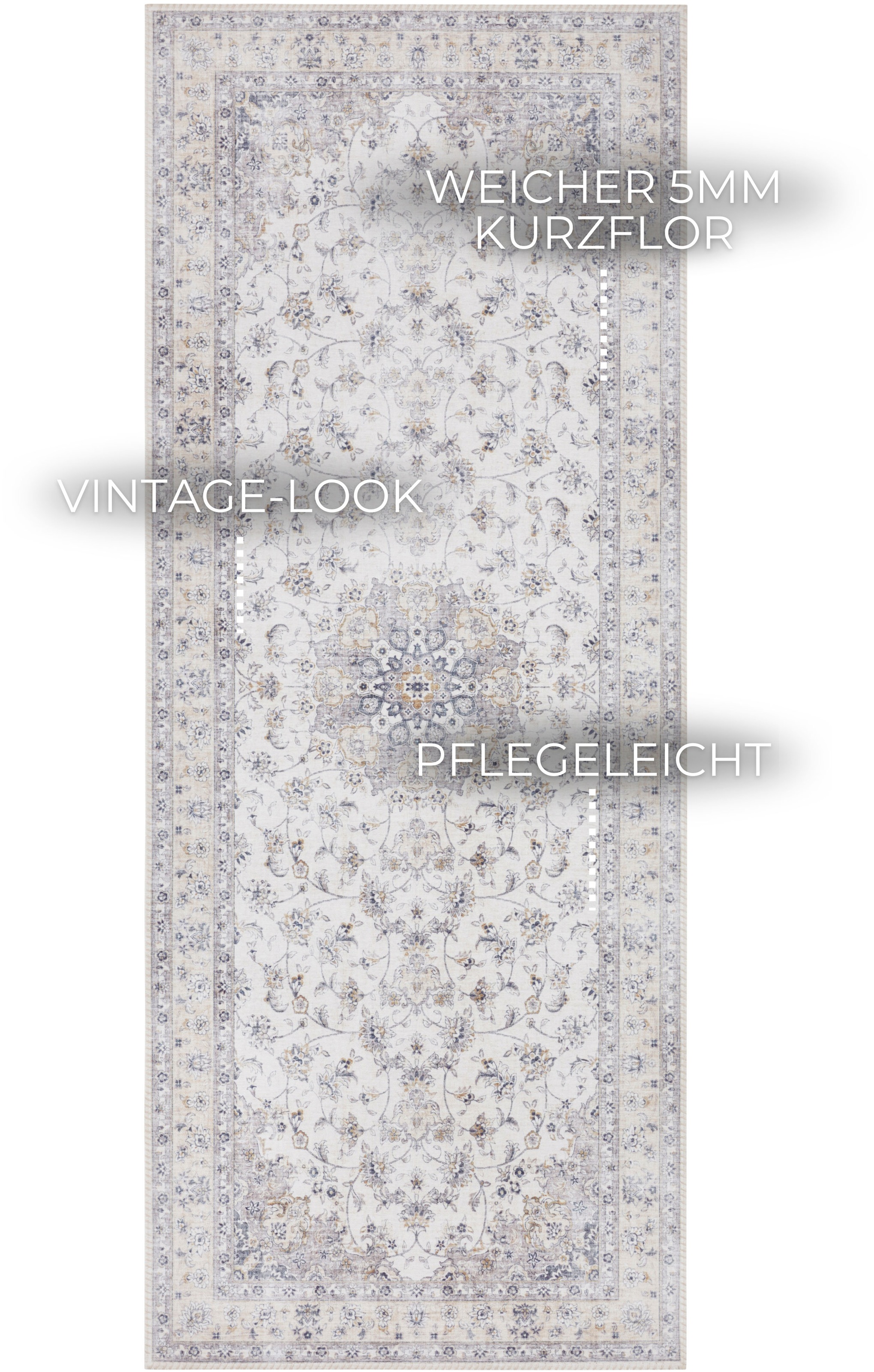 ELLE DECORATION Teppich »Nain«, rechteckig, 7 mm Höhe, Orientalisch, Läufer günstig online kaufen
