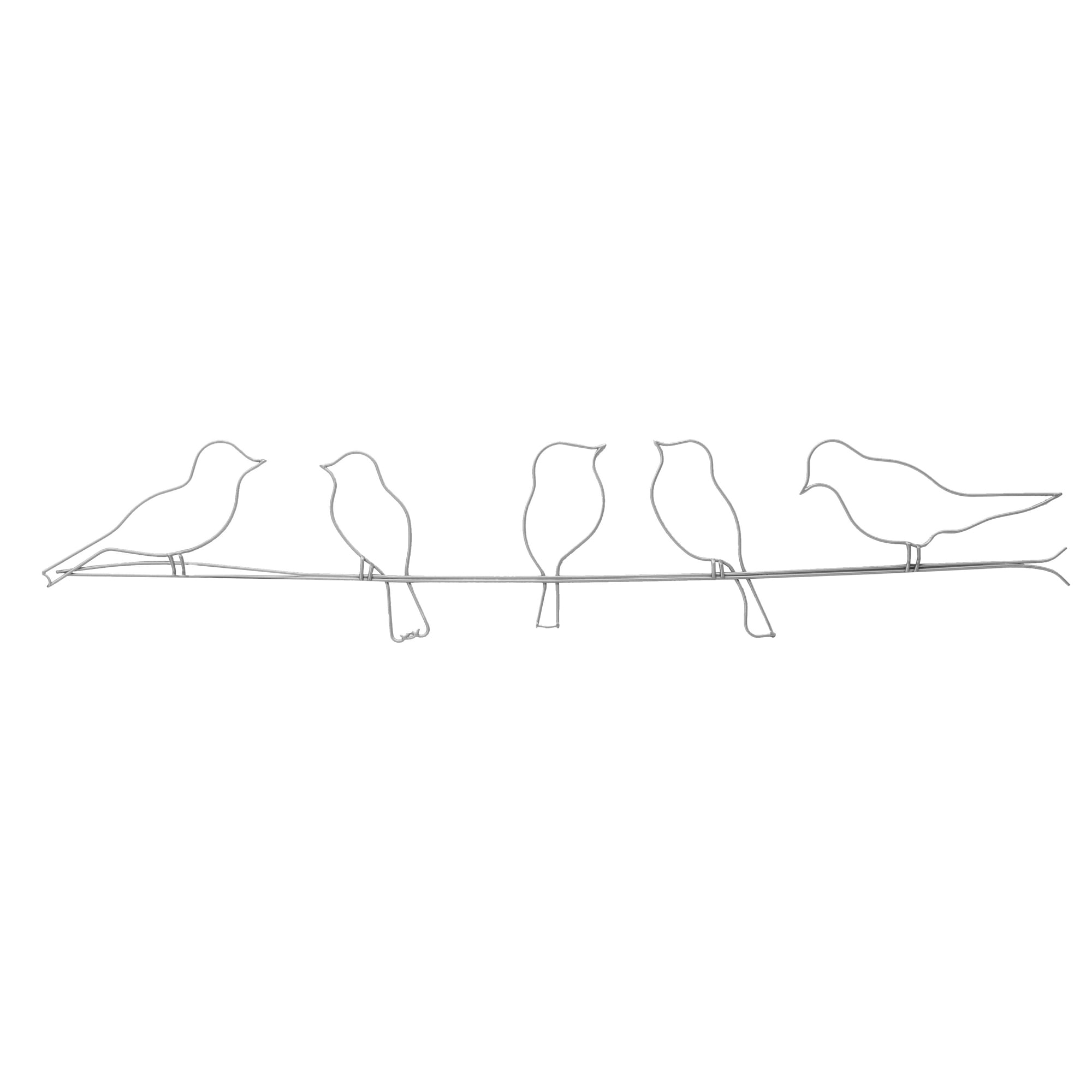Art for the home Wandbild »Vogel«, (1 St.), Luxus Metal Art Wanddeko