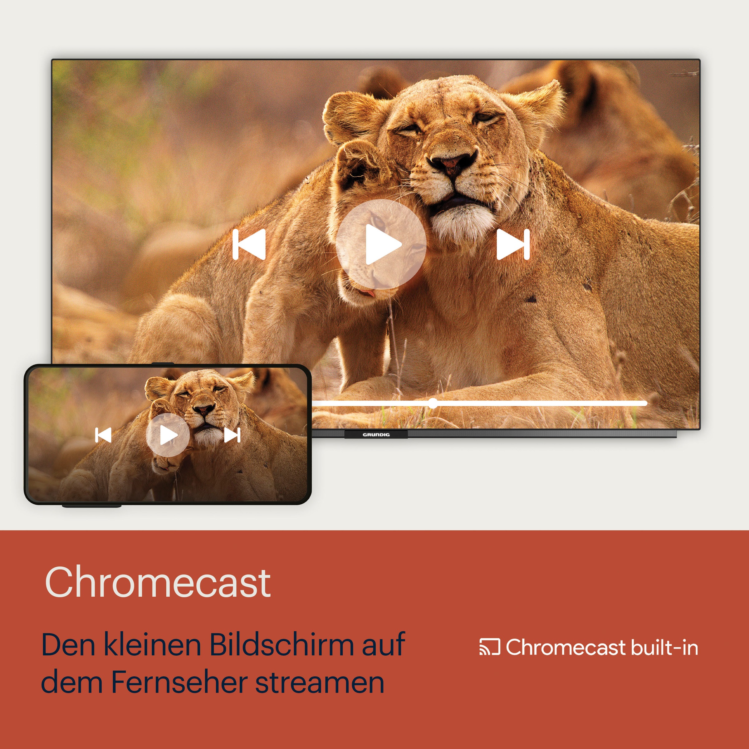 Grundig OLED-Fernseher »55 GOB 9380 AY3T0«, 4K Ultra HD, Android TV-Smart-TV