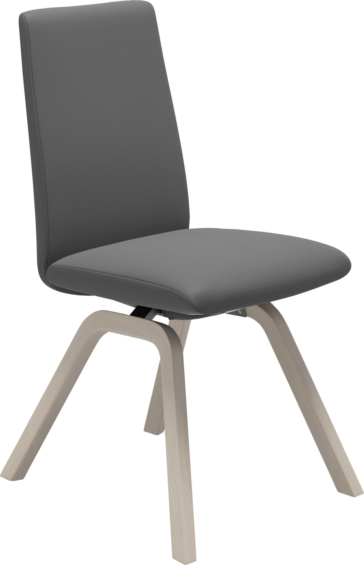 Stressless® Polsterstuhl »Laurel«, Leder BATICK, Low Back, Größe M, mit schräggestellten Beinen in Eiche gekalkt