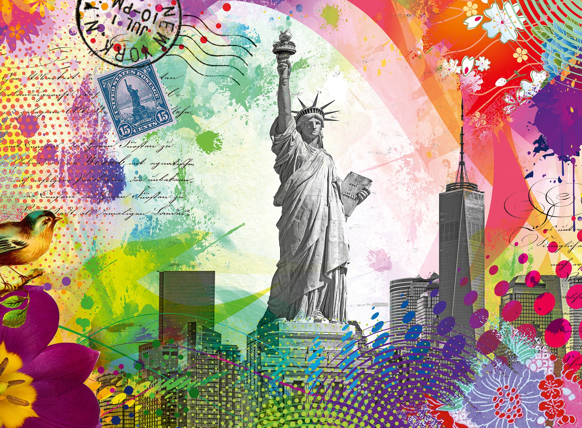 Ravensburger Puzzle »Postkarte aus New York«, Made in Germany