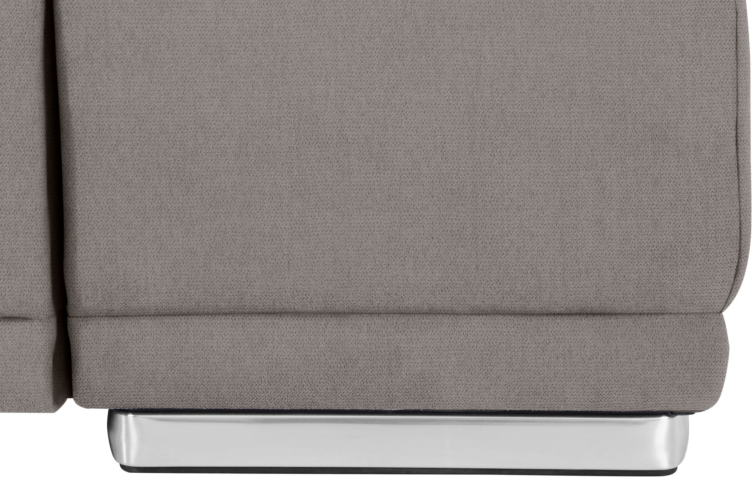 COTTA Ecksofa »Holiday L-Form mit Sitztiefen-, Armteil- und Kopfteilverstellung«, wahlweise mit Bettfunktion & Bettkasten