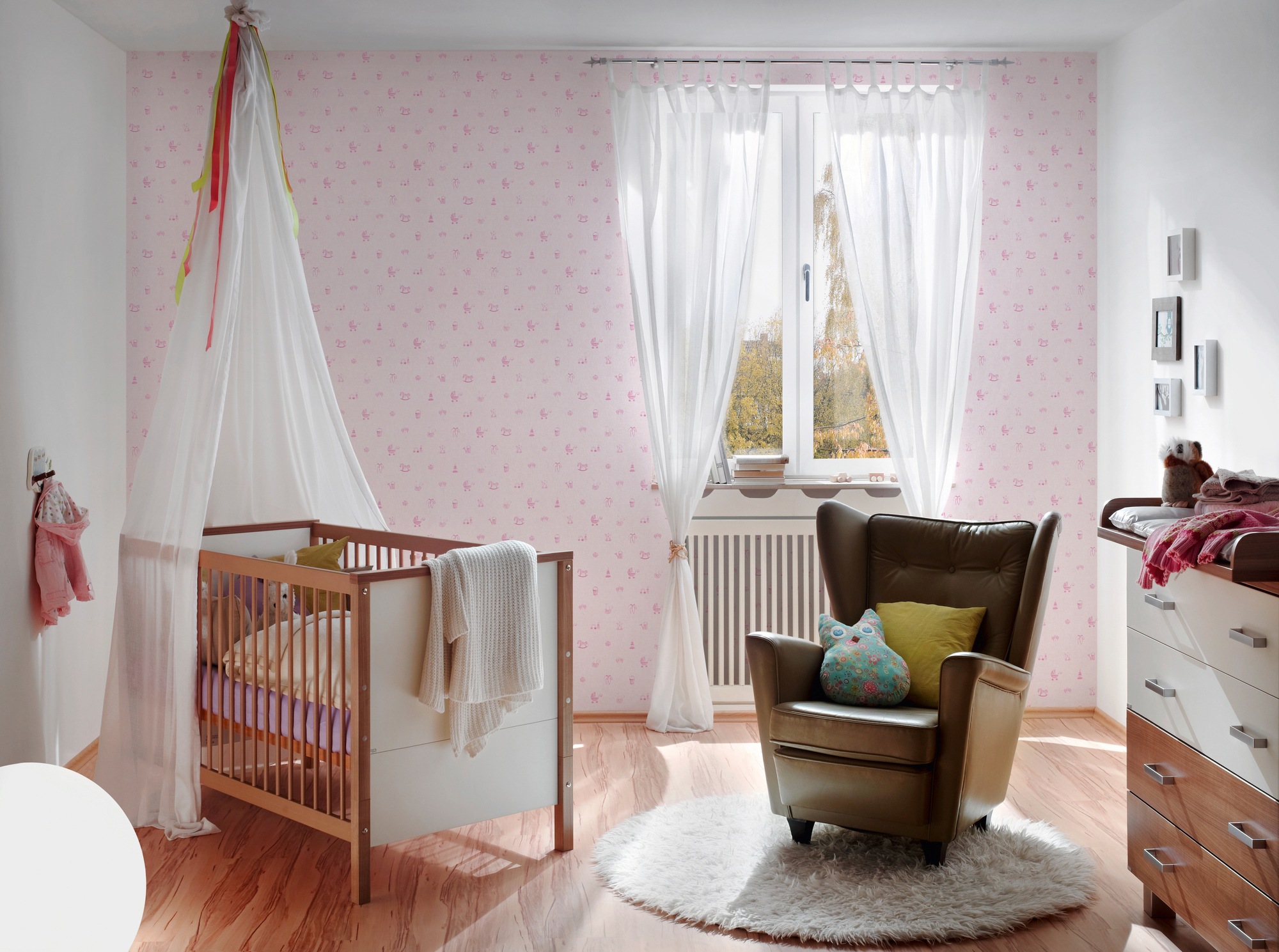 living walls Vliestapete »Little Stars«, Motiv-abstrakt-naturalistisch, Tapete Kinder Tapeten Kinderzimmer Schlafzimmer modern Design Design