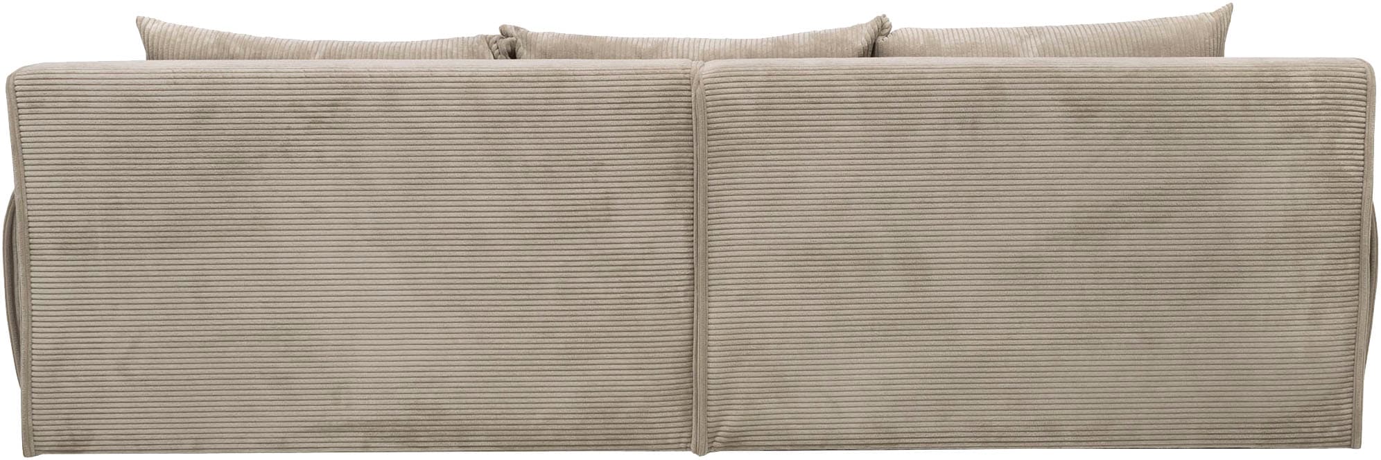 Home affaire Big-Sofa »Cara Mia«, Breite 275 cm, Cord-Bezug