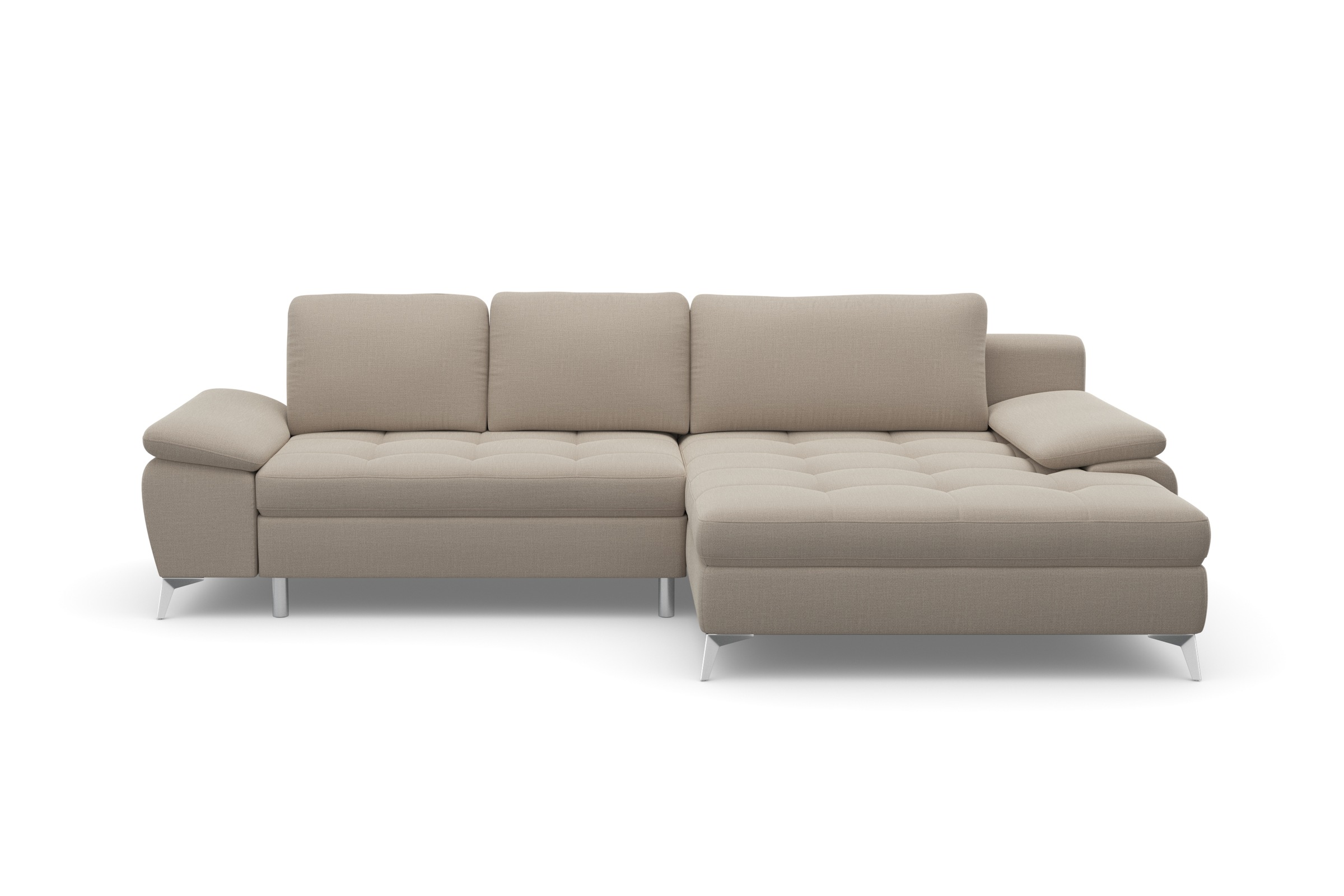 sit&more Ecksofa »Latigo L-Form« mit Mega-Recamiere, wahlweise mit Bettfunk günstig online kaufen