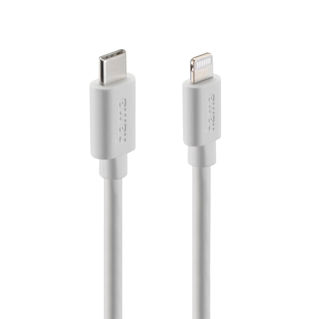 Hama Schnelllade-Gerät »Schnellladegerät mit Ladekabel Lightning, Mini-Ladegerät, PD, 20W, 1m«