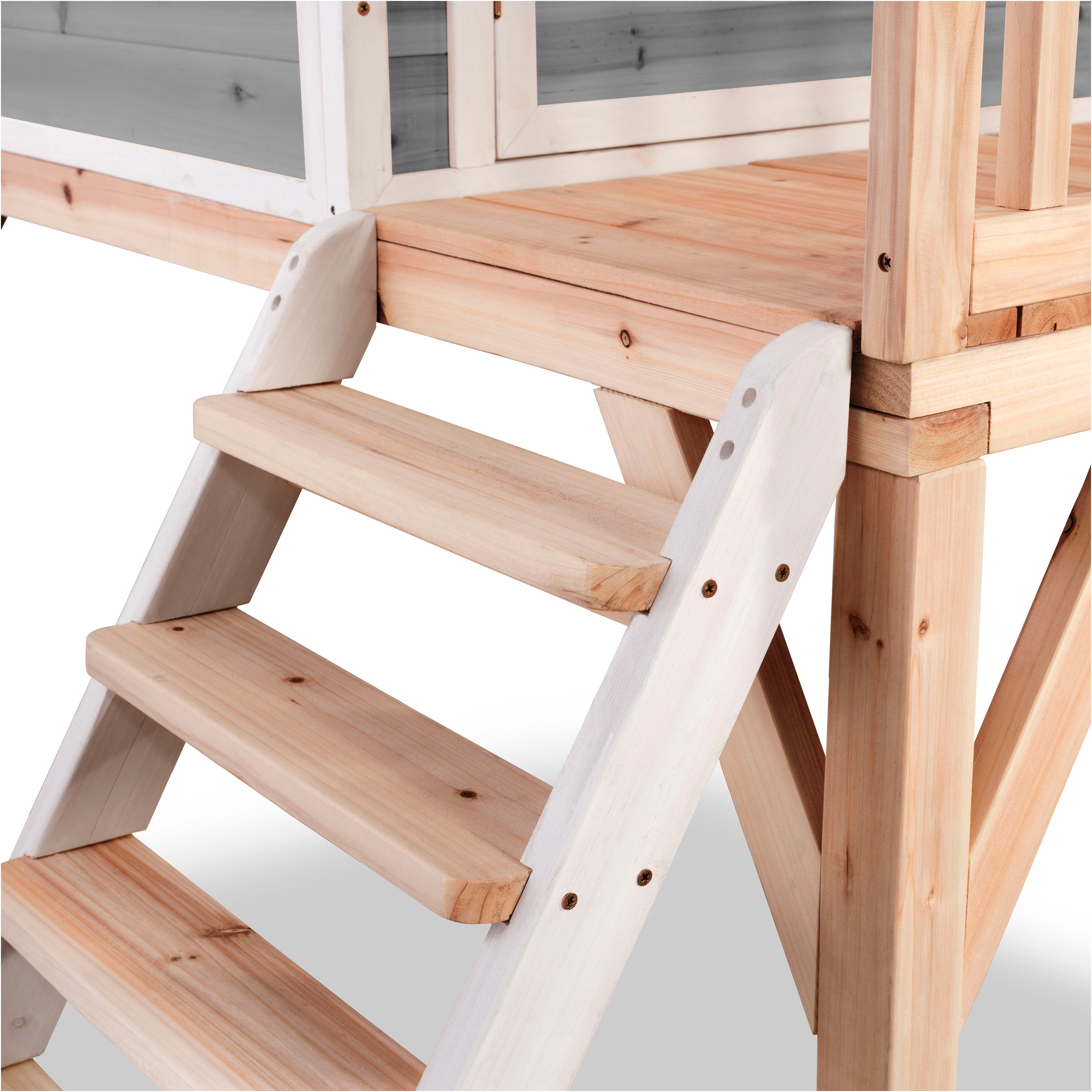 EXIT Spielhaus »Loft 300, grau«, FSC® - schützt Wald - weltweit; mit Rutsche
