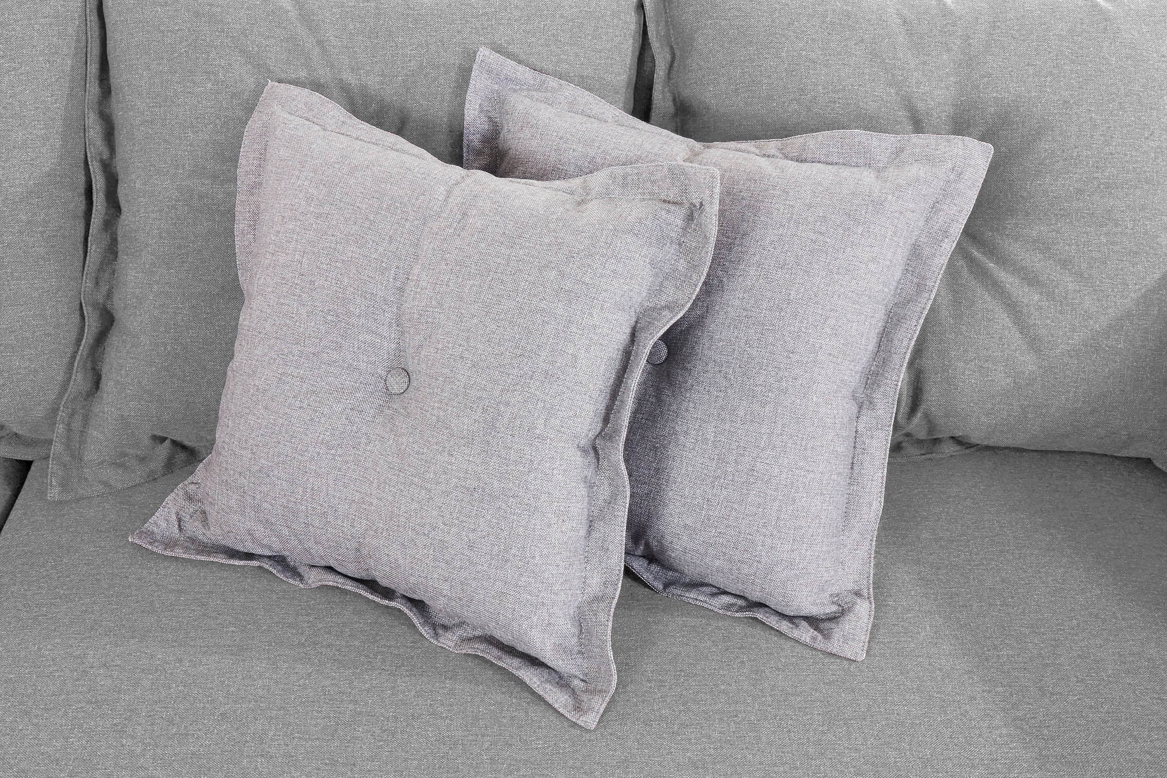 Home affaire Ecksofa »Baggio L-Form«, Zierkissen inklusive