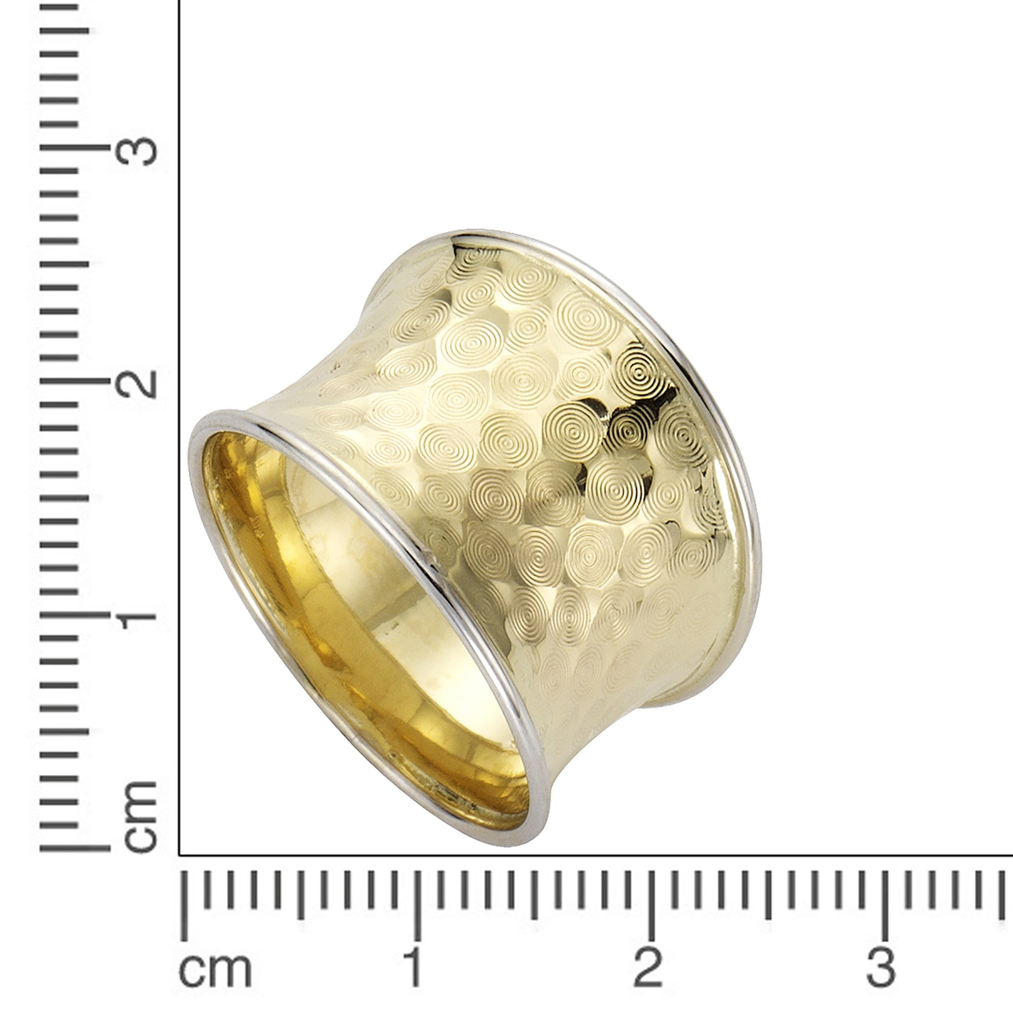 Fascination by Ellen K. Fingerring »333 Gold zweifarbig diamantiert«