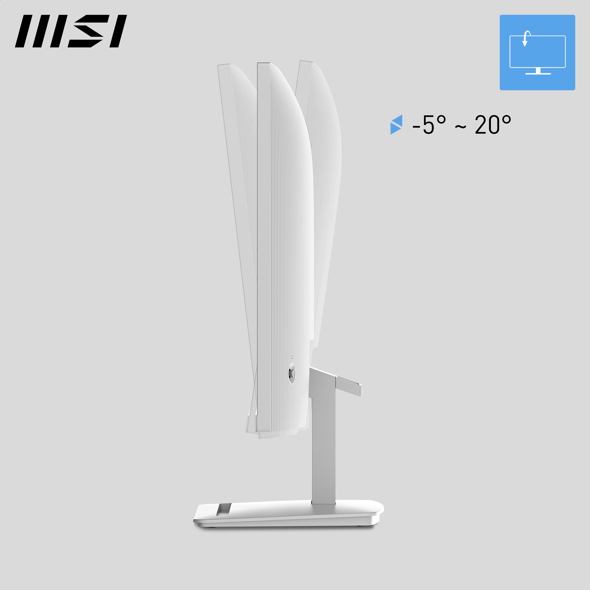 MSI LED-Monitor »PRO MP273QW E14« 68,6 cm/27 ″  2560 x 1440 px WQHD 1 Reaktionszeit 144 Hz neigbar, Lautsprecher