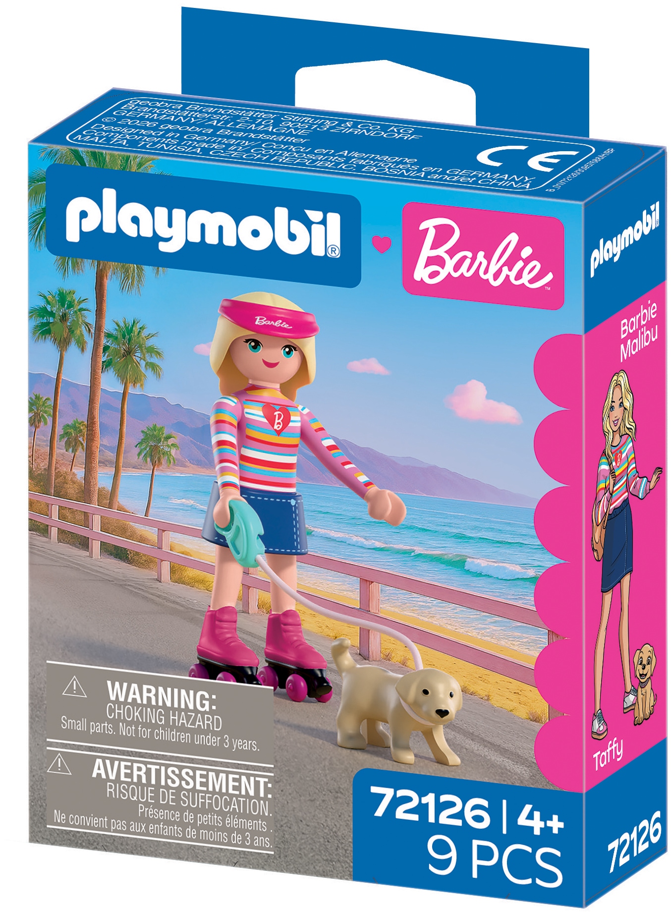 Playmobil® Konstruktions-Spielset »PLAYMOBIL x Barbie™ Malibu (72126), Barbie™« Made in Europe