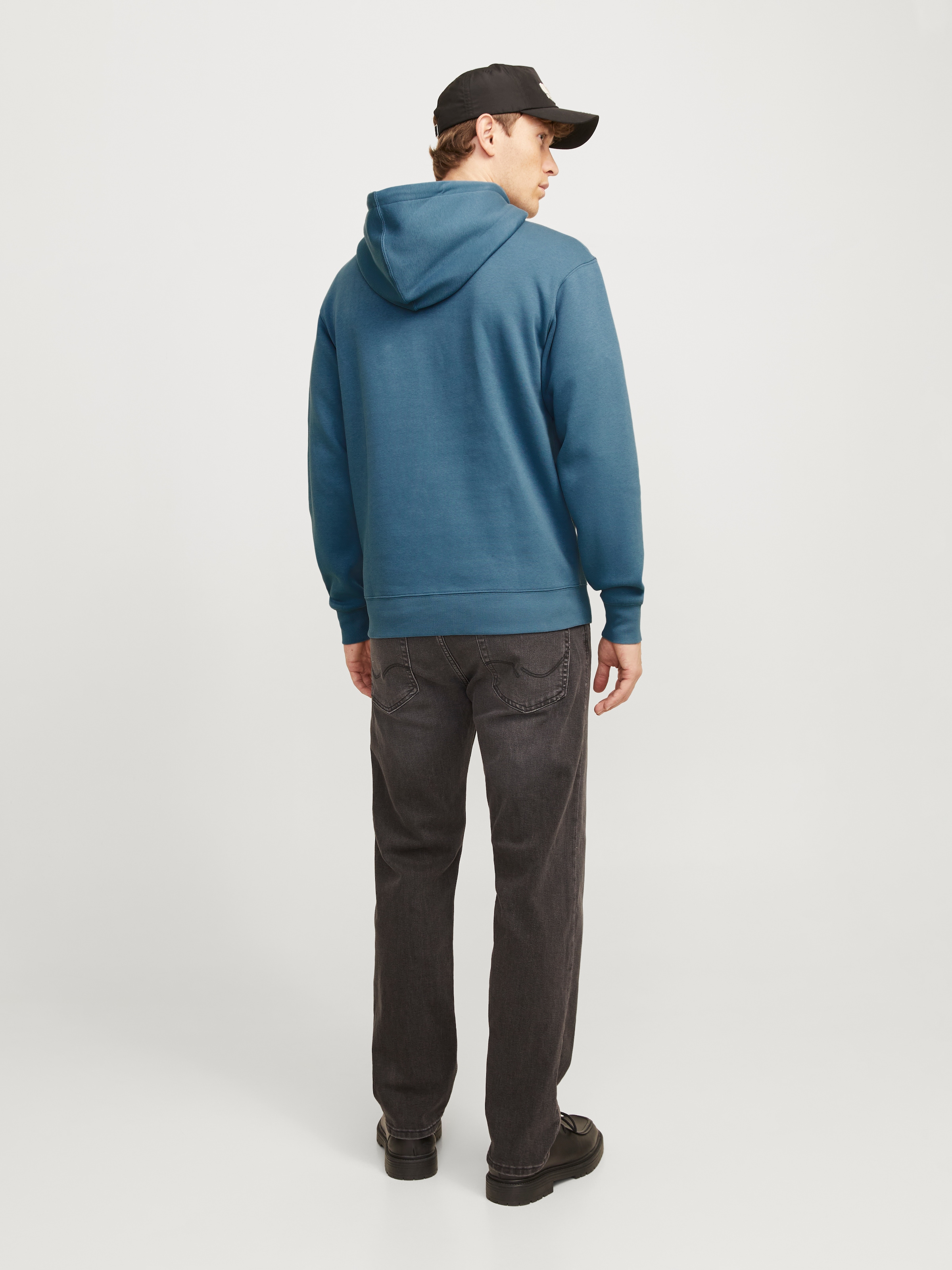 Jack & Jones Kapuzensweatshirt »JJESTAR JJ SWEAT HOOD NOOS«, mit Logo Print im 3D Look