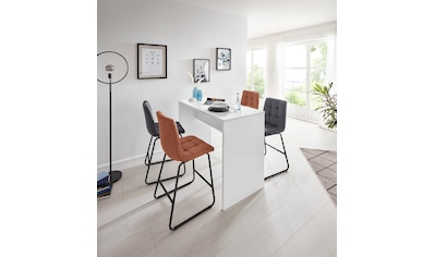 INOSIGN Bartisch »Anoush«, Tischplatte weiß, Höhe bis Tischunterkante 87,5 cm,... kaufen