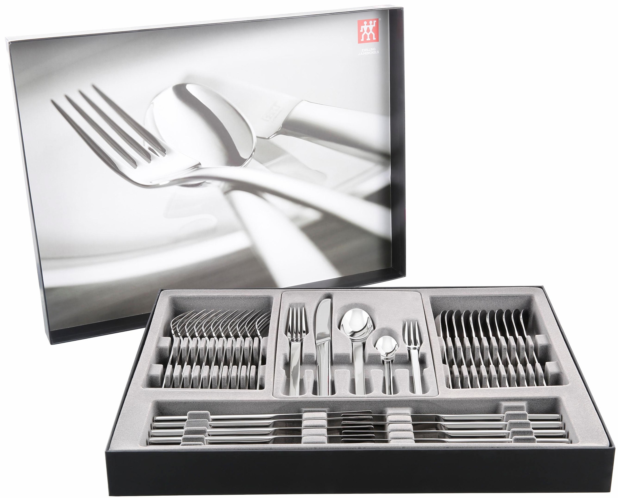 Zwilling Besteck-Set »MINIMALE«, (Set, 60 tlg.), Edelstahl 18/10 (60-teilig)