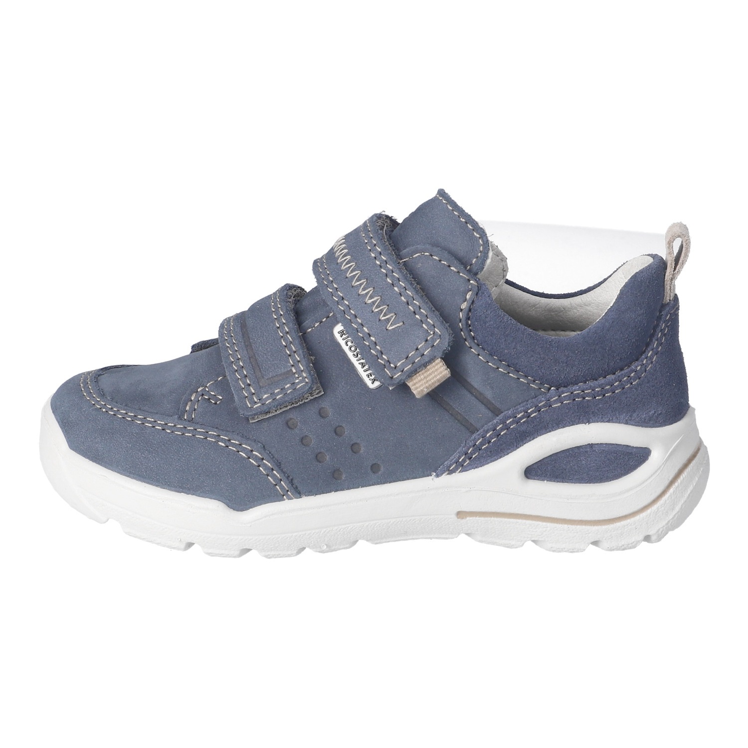 Ricosta Sneaker »June«  Halbschuh mit Klett, Größenschablone zum Download, WMS: weit
