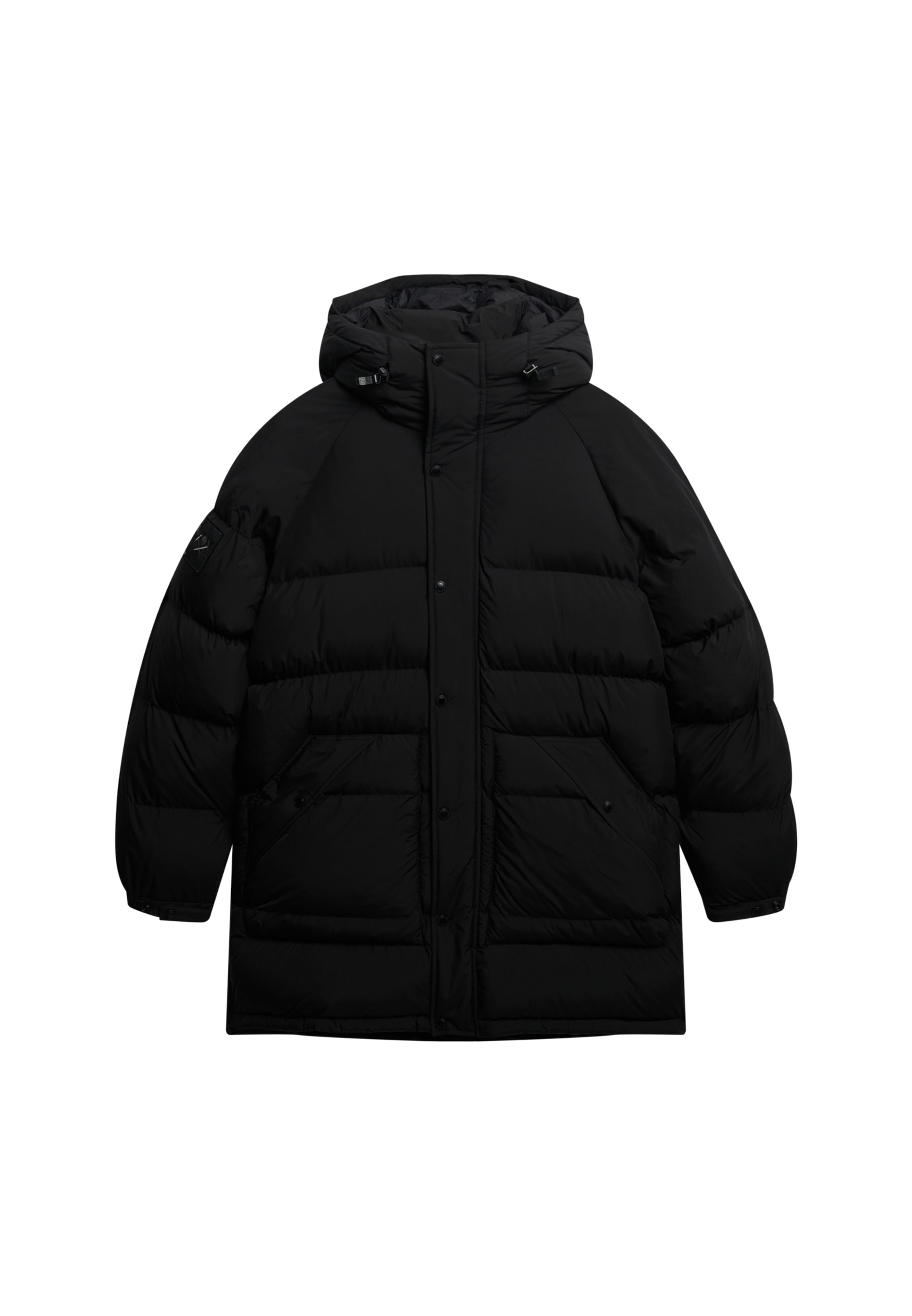 Superdry Steppjacke »XPD LONGLINE BAFFLE PARKA«, mit Kapuze