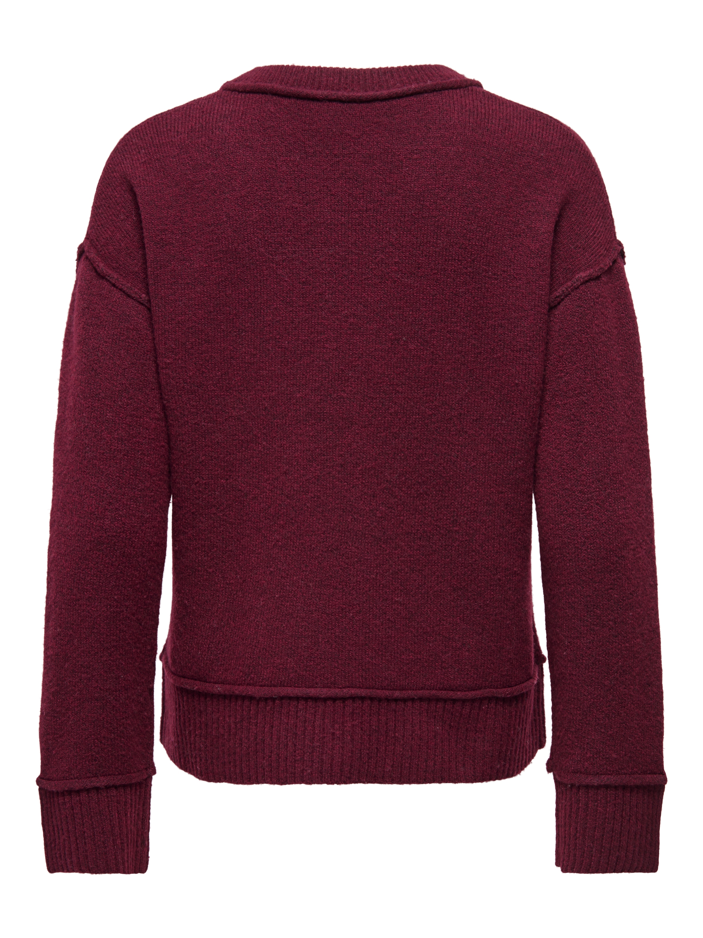 ONLY Strickpullover »ONLHAZEL LS DETAIL O-NECK  BF KNT«